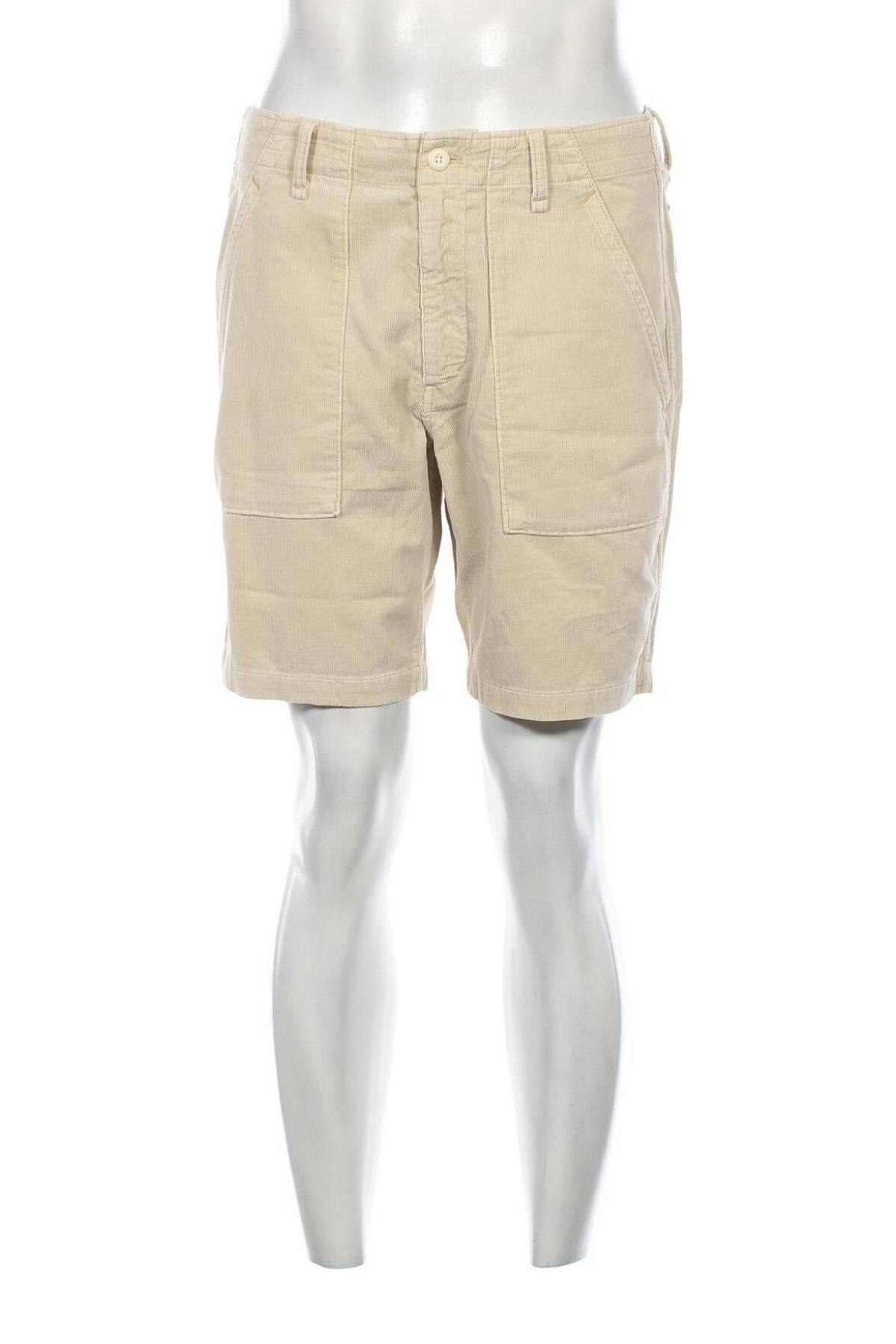 Мъжки къс панталон Outerknown, Размер M, Цвят Бежов, Цена 54,00 лв.