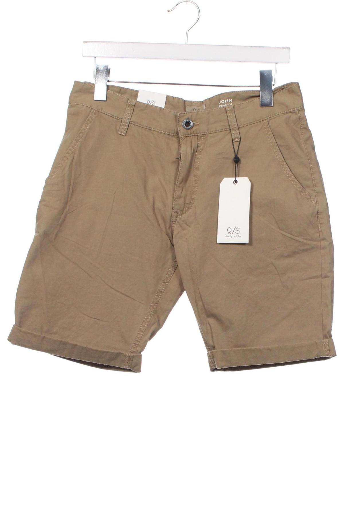 Pantaloni scurți de bărbați Q/S by S.Oliver, Mărime S, Culoare Bej, Preț 76,32 Lei