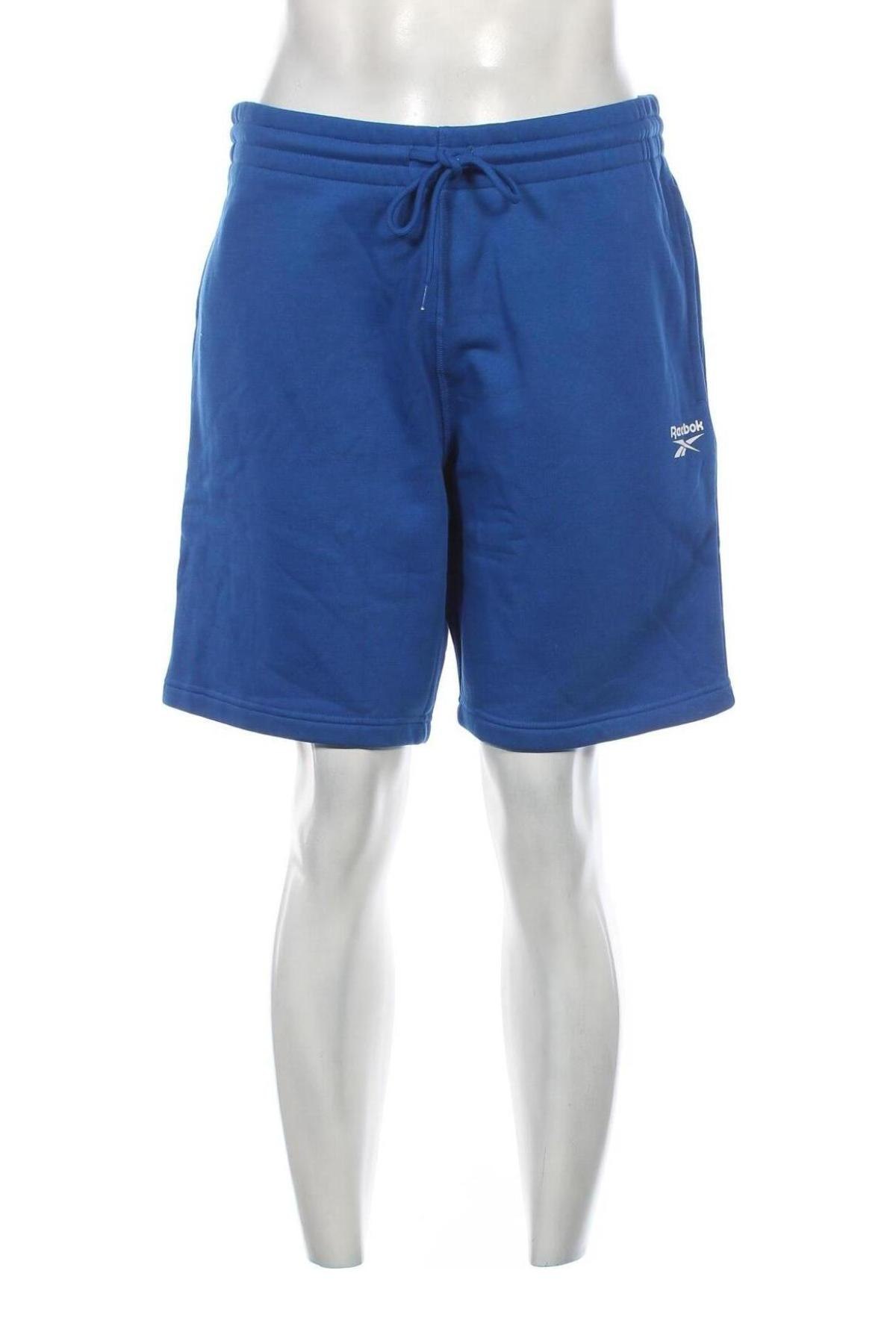 Pantaloni scurți de bărbați Reebok, Mărime L, Culoare Albastru, Preț 71,05 Lei