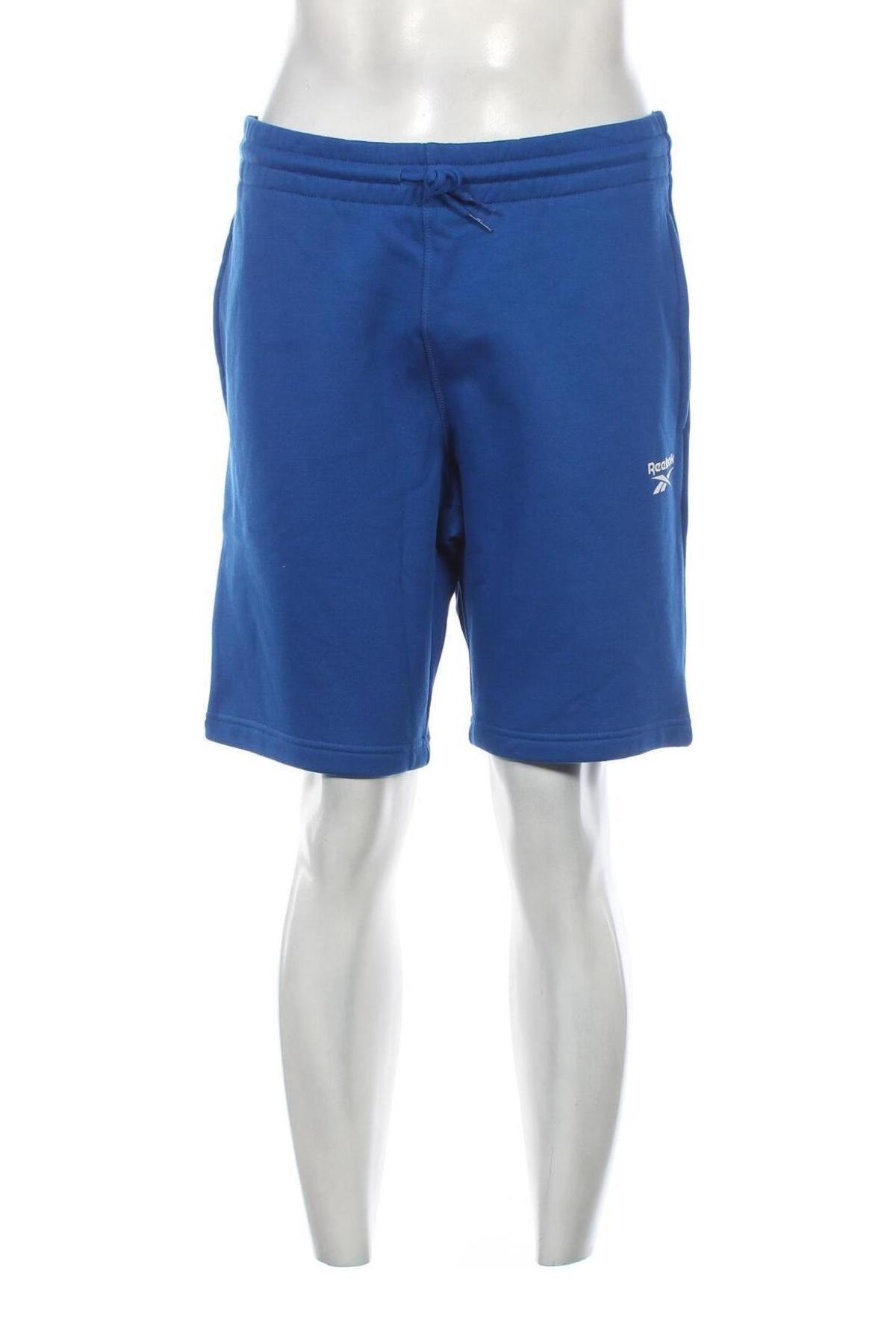 Pantaloni scurți de bărbați Reebok, Mărime M, Culoare Albastru, Preț 101,84 Lei