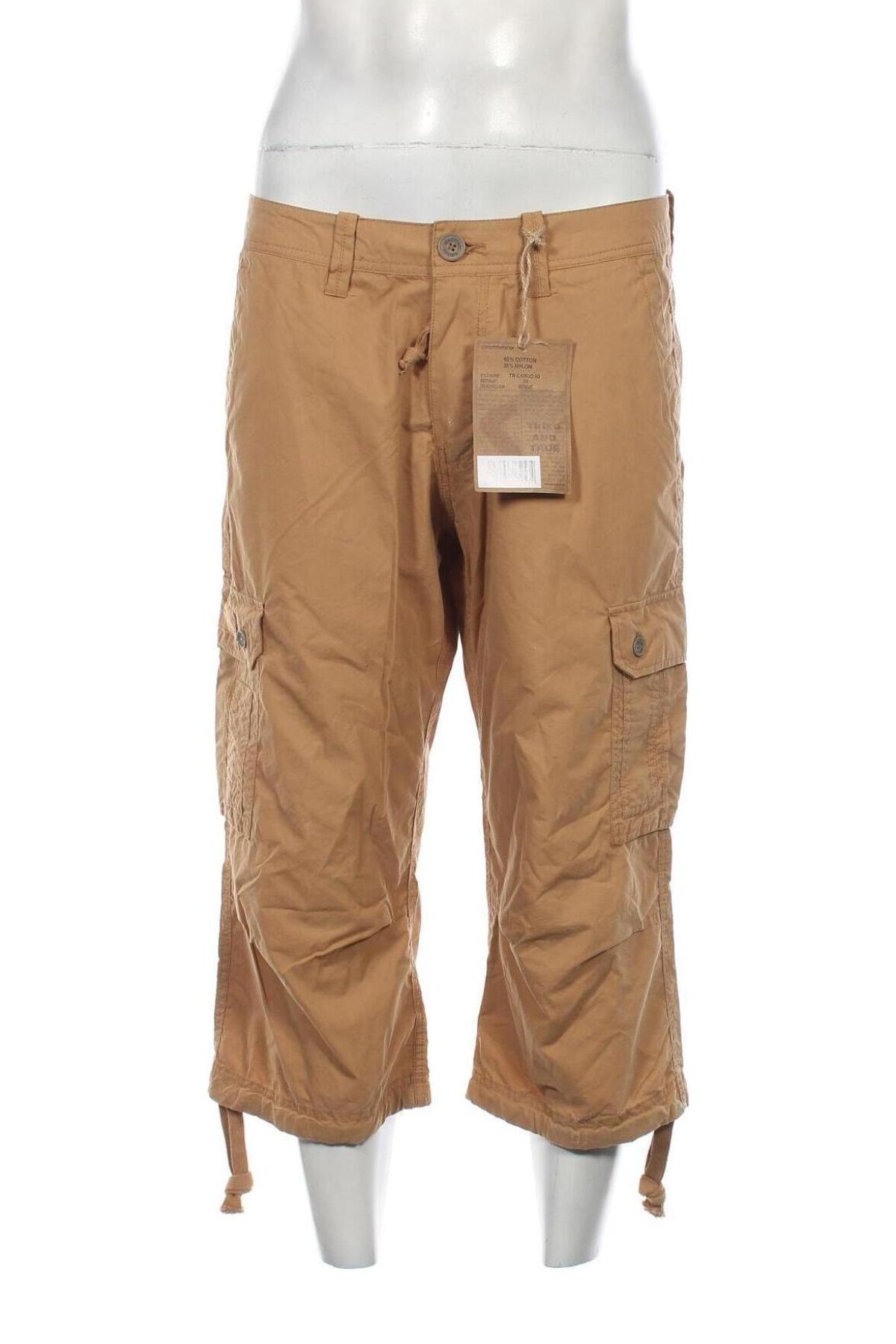 Pantaloni de bărbați Schott, Mărime L, Culoare Maro, Preț 282,73 Lei