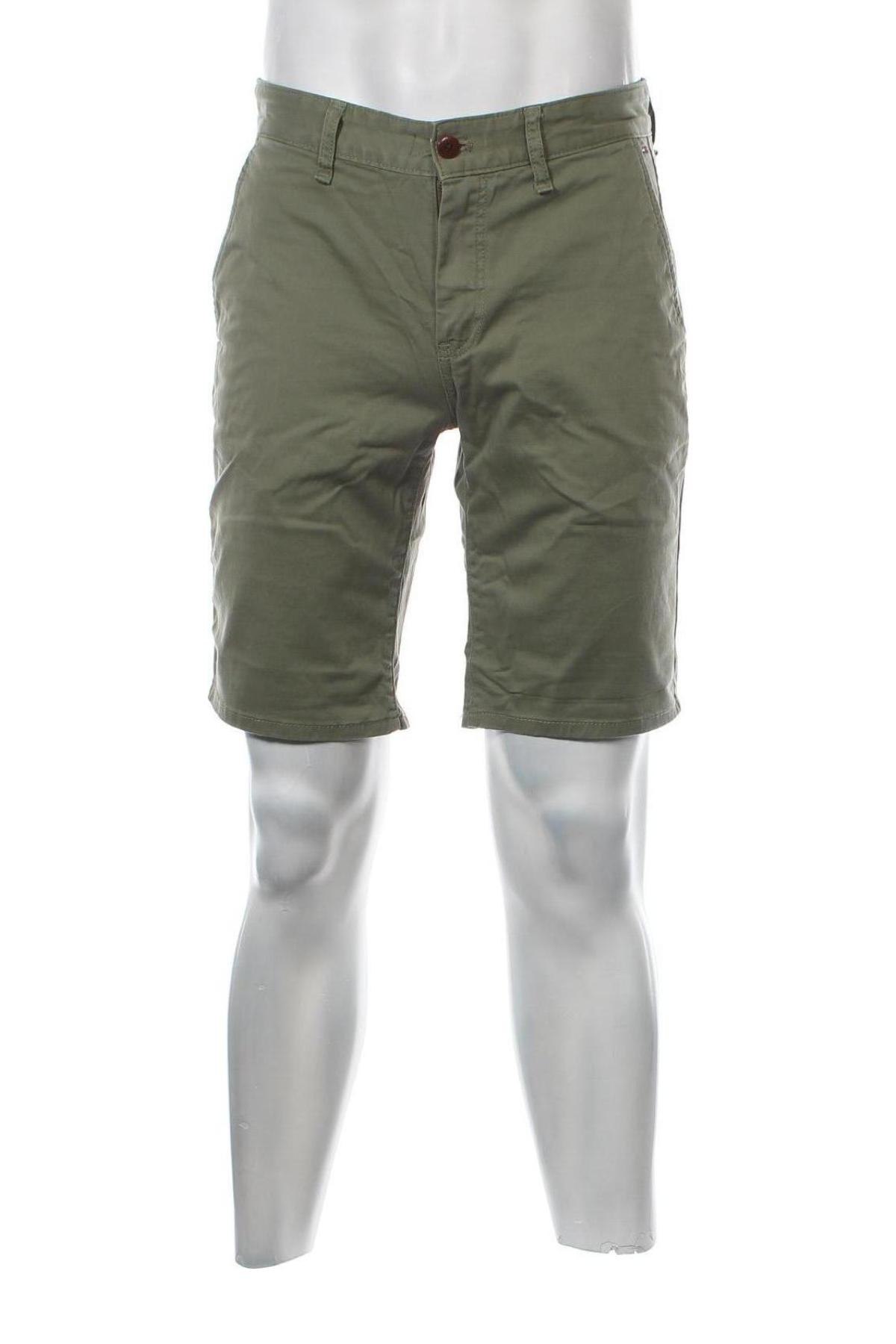 Ανδρικό κοντό παντελόνι Tommy Jeans, Μέγεθος S, Χρώμα Πράσινο, Τιμή 23,20 €