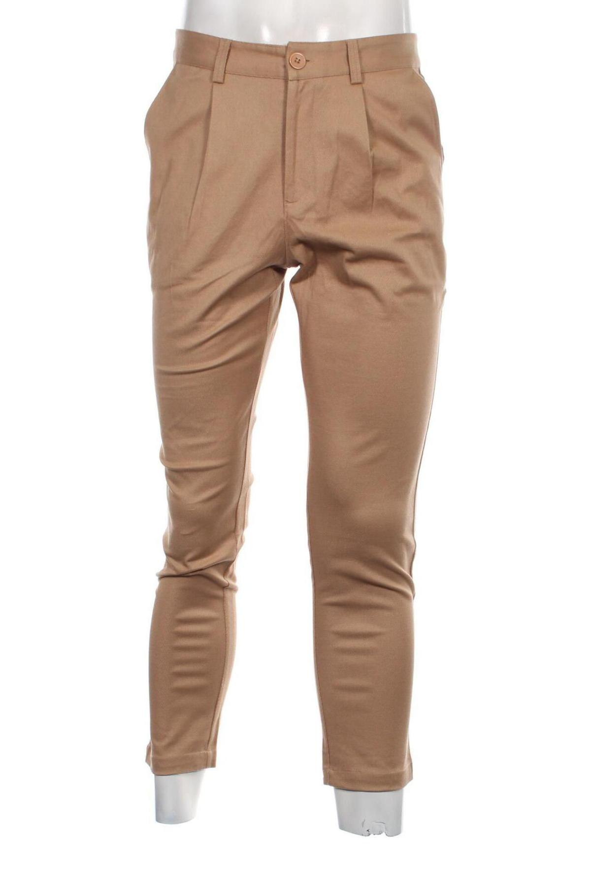 Ανδρικό παντελόνι About You, Μέγεθος M, Χρώμα  Μπέζ, Τιμή 7,36 €