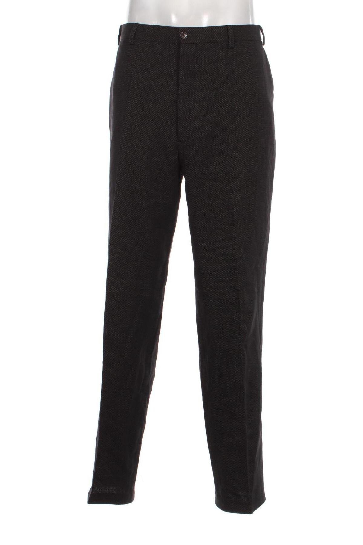Мъжки панталон Armani Collezioni, Размер L, Цвят Черен, Цена 98,00 лв.
