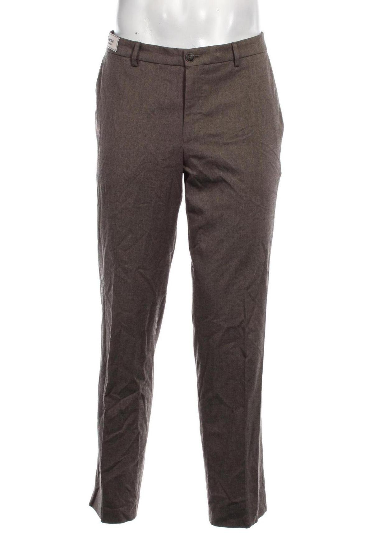 Pantaloni de bărbați Atelier GARDEUR, Mărime L, Culoare Gri, Preț 33,29 Lei