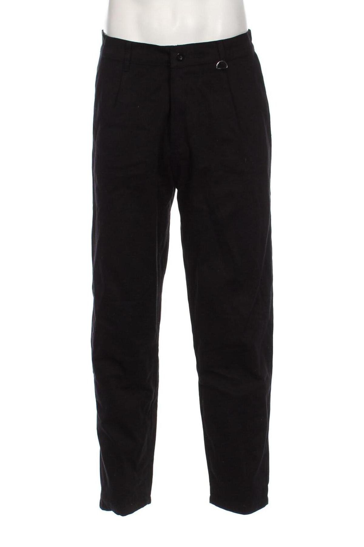 Мъжки панталон Boohoo, Размер M, Цвят Черен, Цена 46,00 лв.