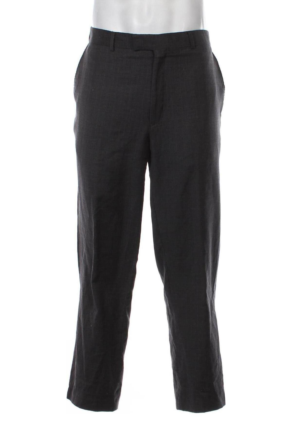 Pantaloni de bărbați Chester by Chester Barrie, Mărime L, Culoare Gri, Preț 280,75 Lei