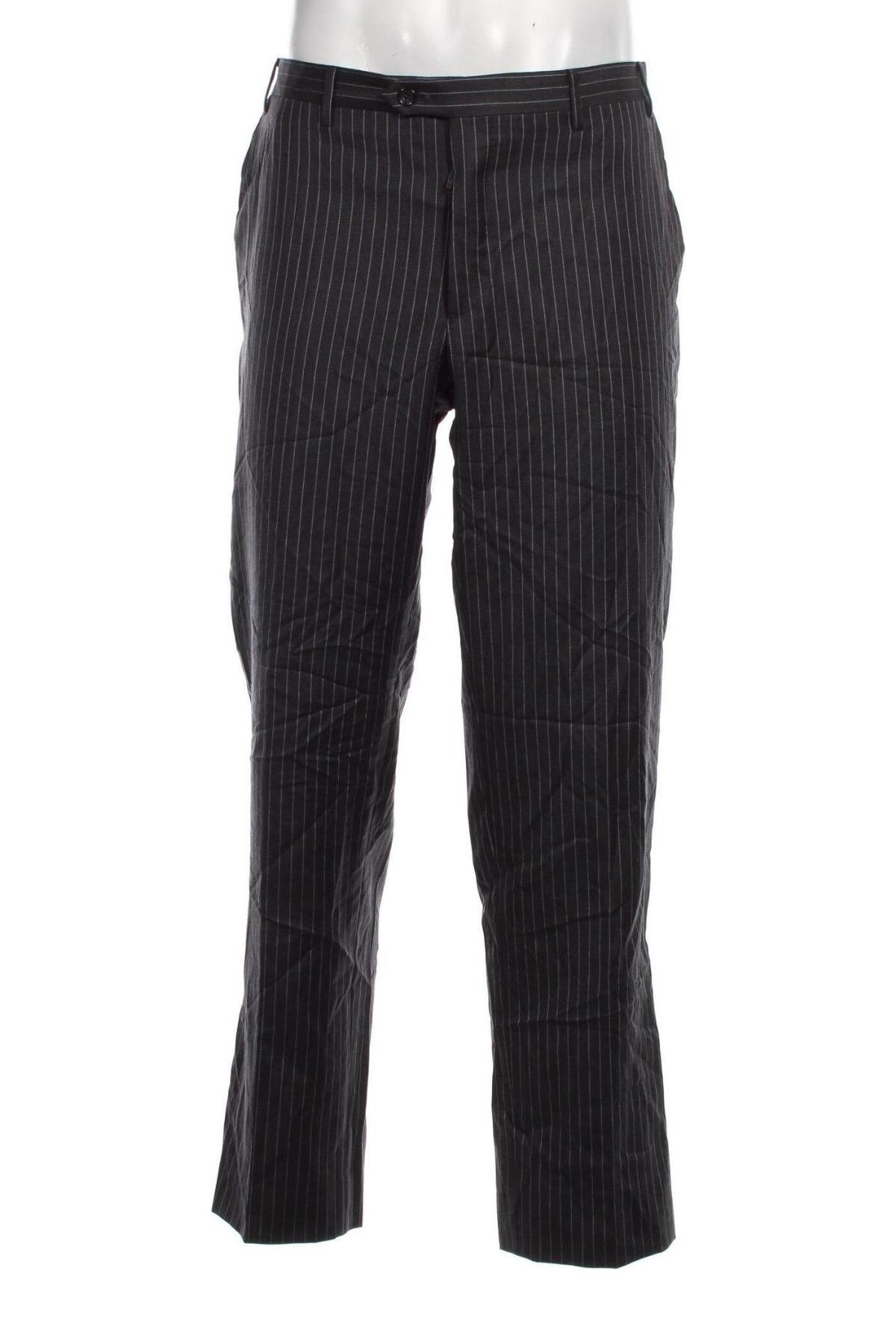 Мъжки панталон Corneliani, Размер L, Цвят Сив, Цена 73,39 лв.