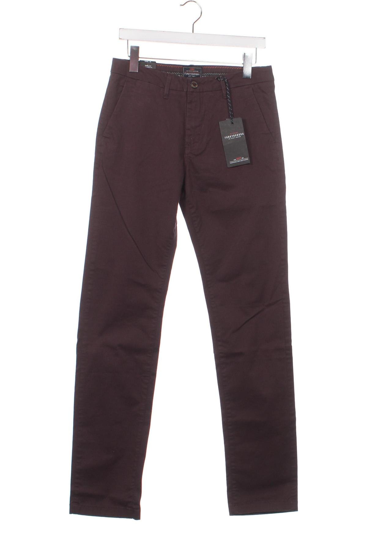 Pantaloni de bărbați Funky Buddha, Mărime S, Culoare Mov, Preț 37,20 Lei