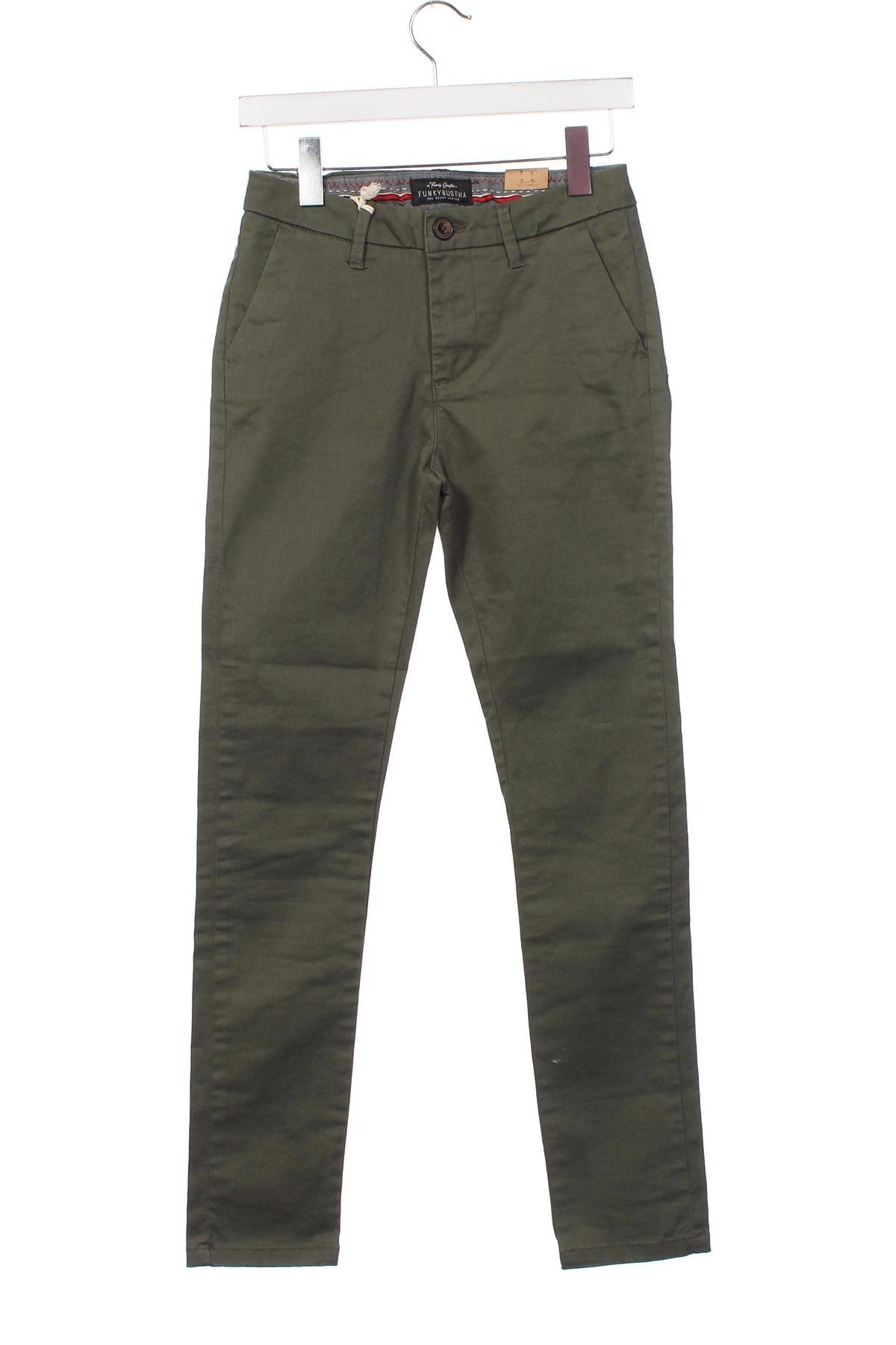Мъжки панталон Funky Buddha, Размер XS, Цвят Зелен, Цена 87,00 лв.