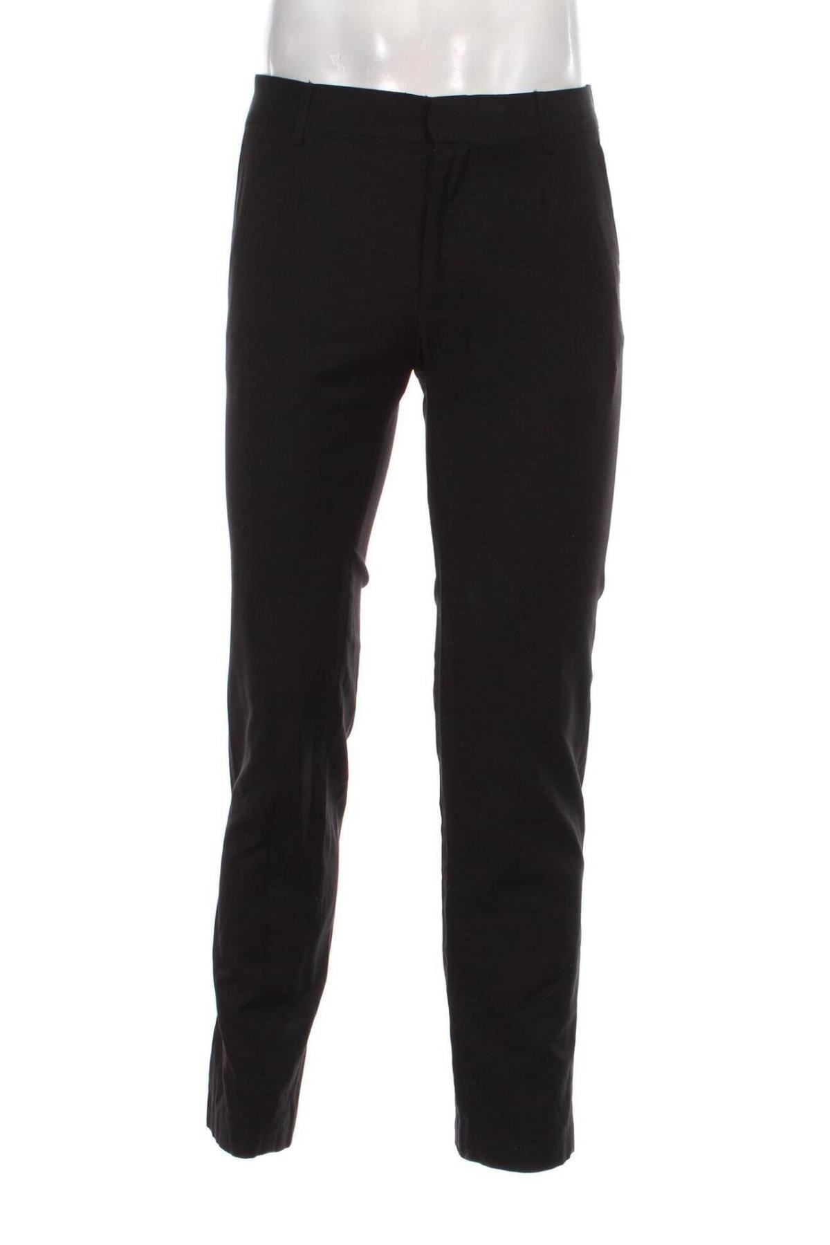 Мъжки панталон H&M, Размер M, Цвят Черен, Цена 15,00 лв.