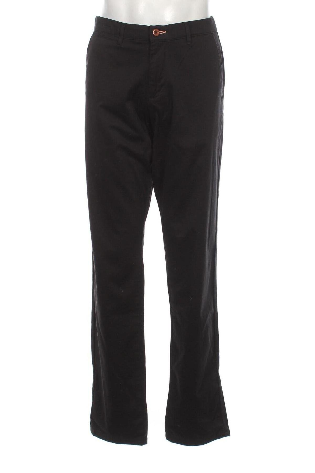 Ανδρικό παντελόνι Jack & Jones, Μέγεθος L, Χρώμα Μαύρο, Τιμή 9,72 €