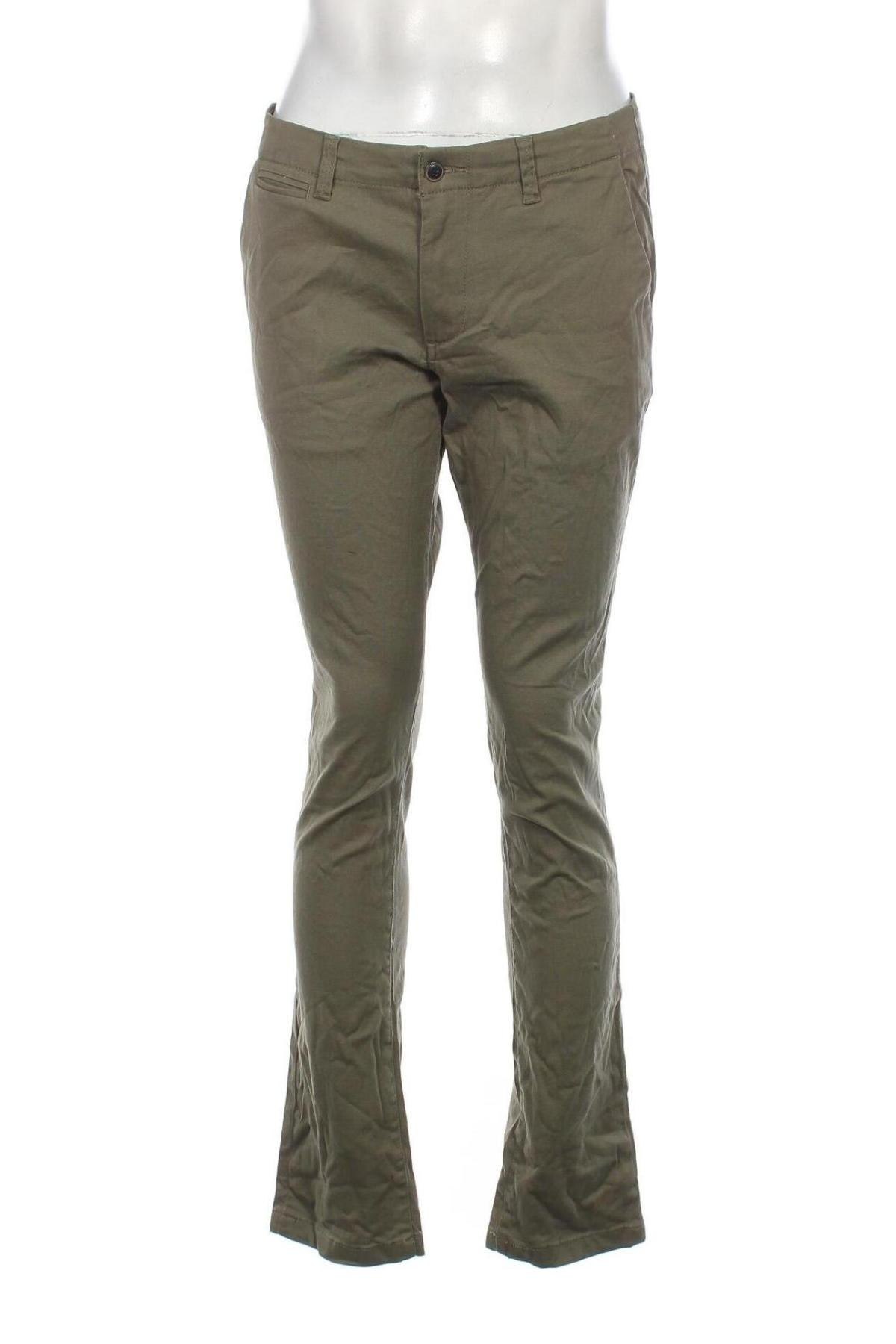 Pantaloni de bărbați Jack & Jones, Mărime M, Culoare Verde, Preț 62,04 Lei