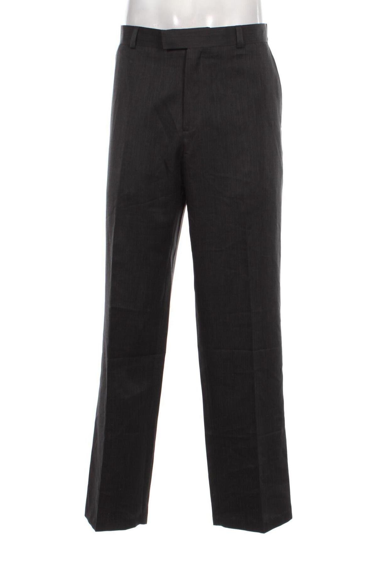 Pantaloni de bărbați Kenneth Cole, Mărime L, Culoare Gri, Preț 18,12 Lei
