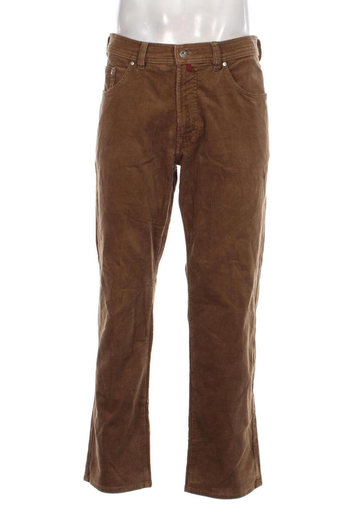 Pantaloni de bărbați Pierre Cardin, Mărime L, Culoare Maro, Preț 144,74 Lei