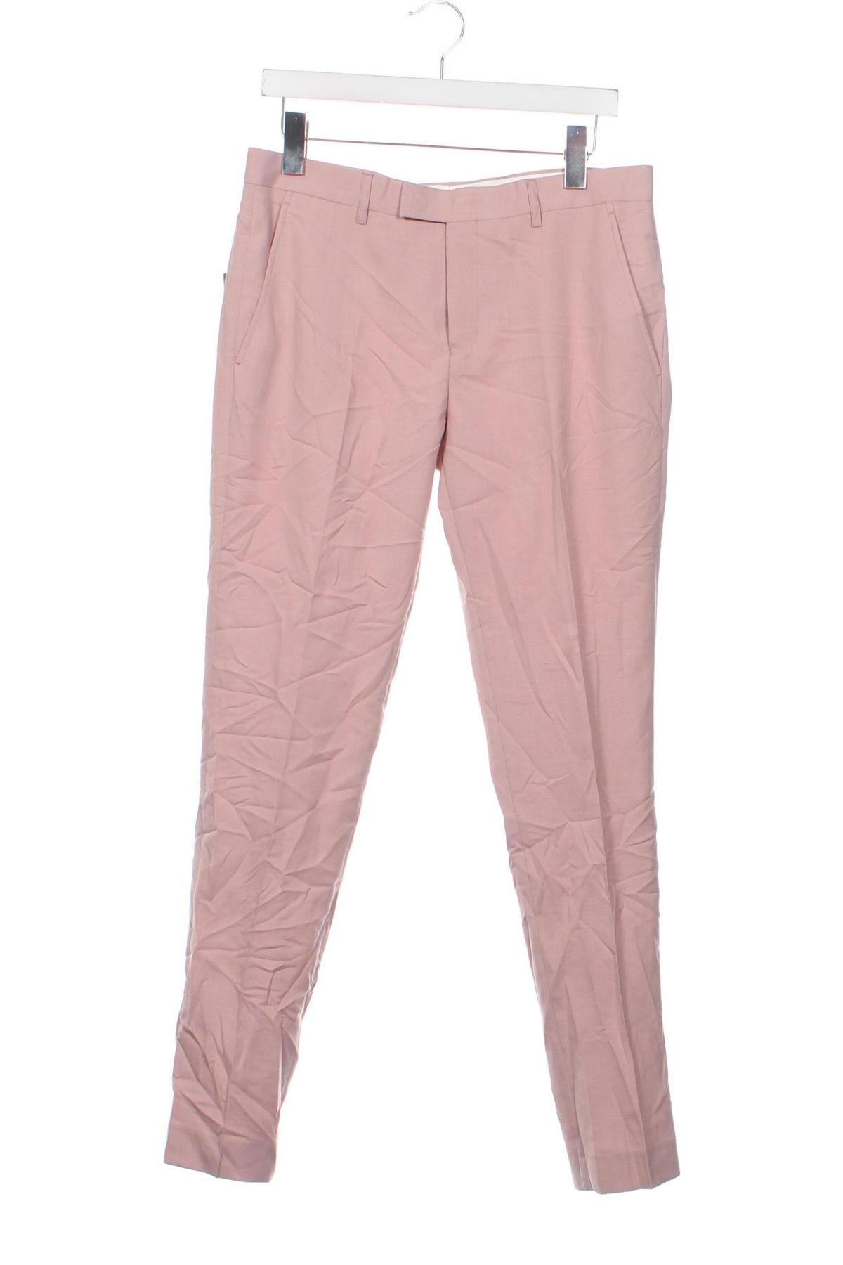 Pantaloni de bărbați River Island, Mărime S, Culoare Roz, Preț 286,18 Lei