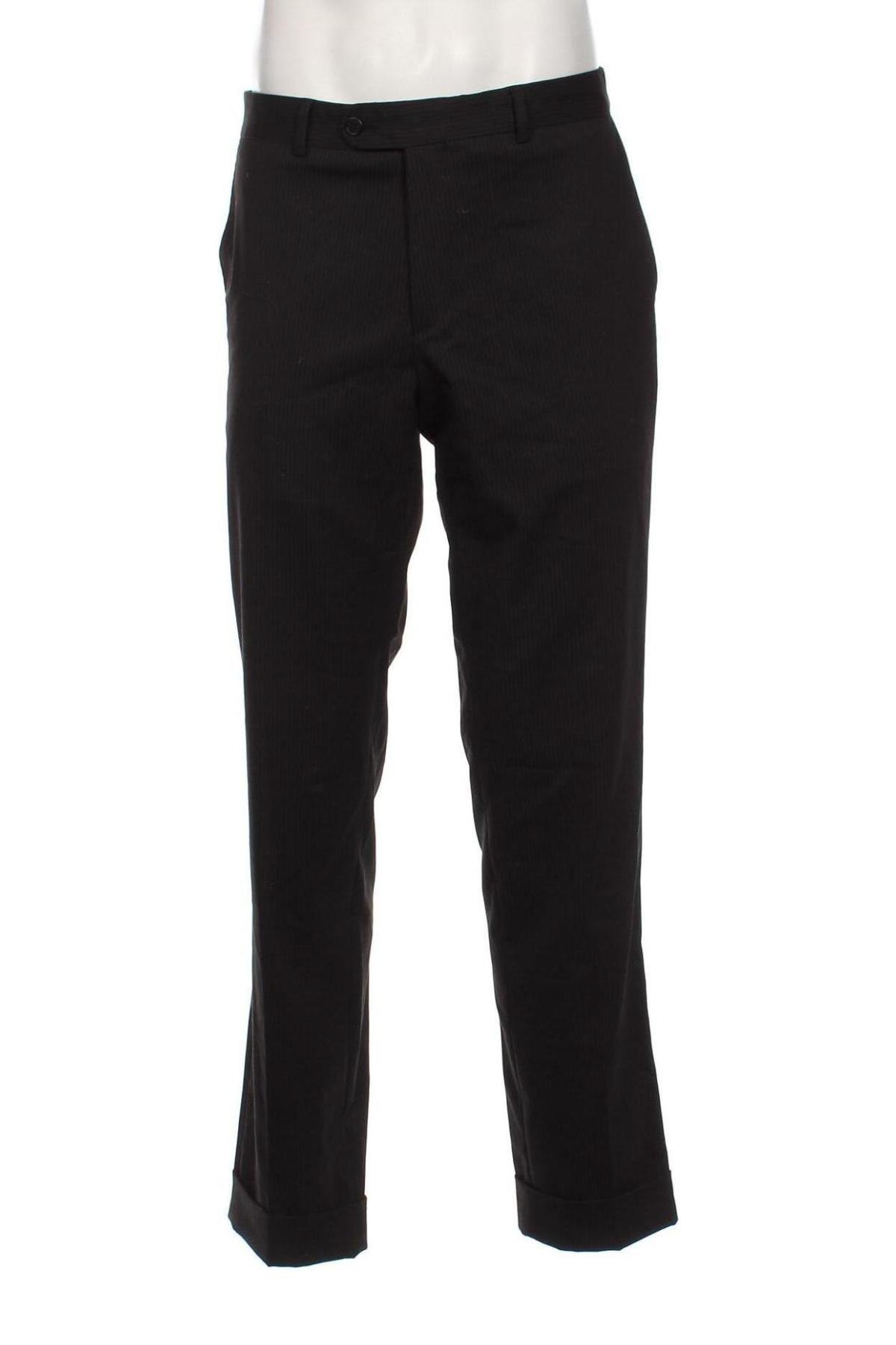 Ανδρικό παντελόνι Romeo Gigli, Μέγεθος L, Χρώμα Μαύρο, Τιμή 5,72 €
