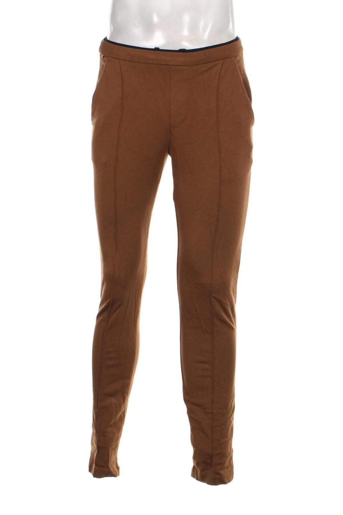 Pantaloni de bărbați Tommy Hilfiger, Mărime S, Culoare Maro, Preț 144,51 Lei