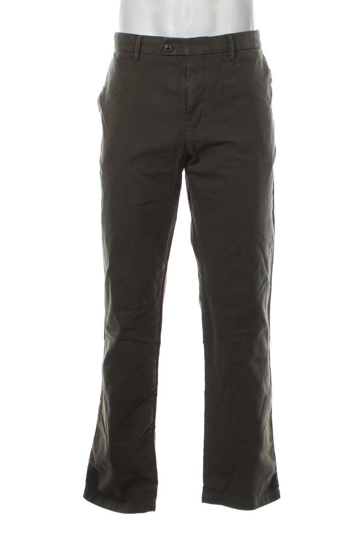 Pantaloni de bărbați Tommy Hilfiger, Mărime XL, Culoare Verde, Preț 144,51 Lei