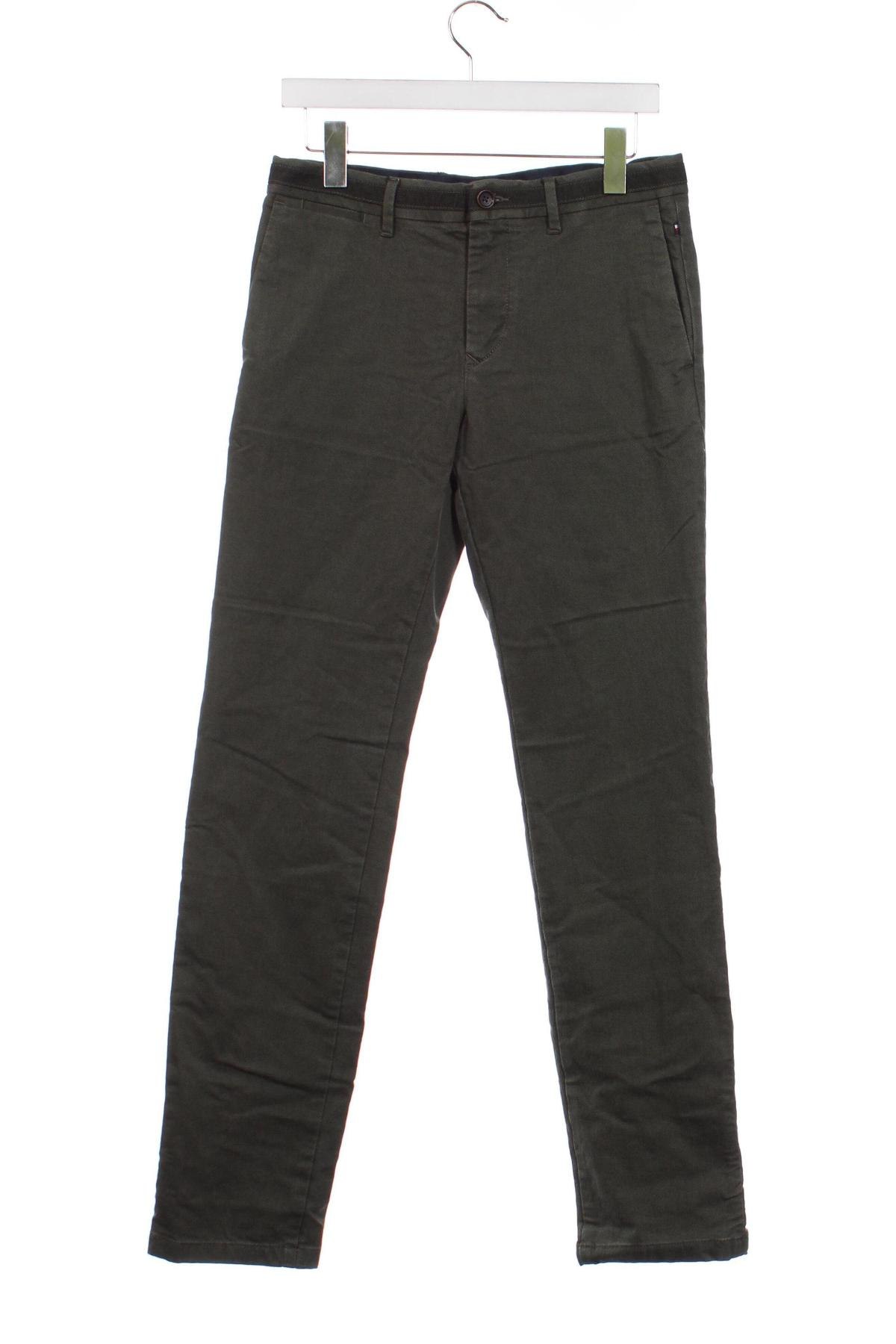 Ανδρικό παντελόνι Tommy Hilfiger, Μέγεθος S, Χρώμα Πράσινο, Τιμή 118,14 €