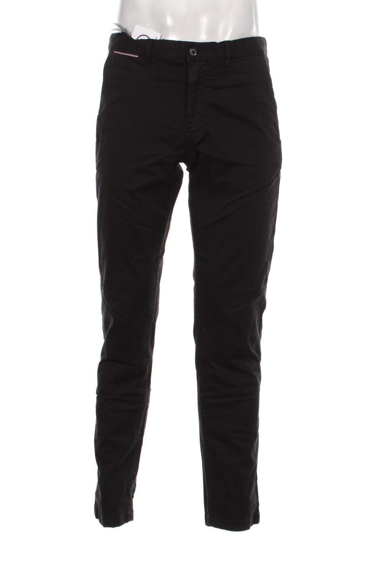 Pantaloni de bărbați Tommy Hilfiger, Mărime M, Culoare Negru, Preț 628,29 Lei