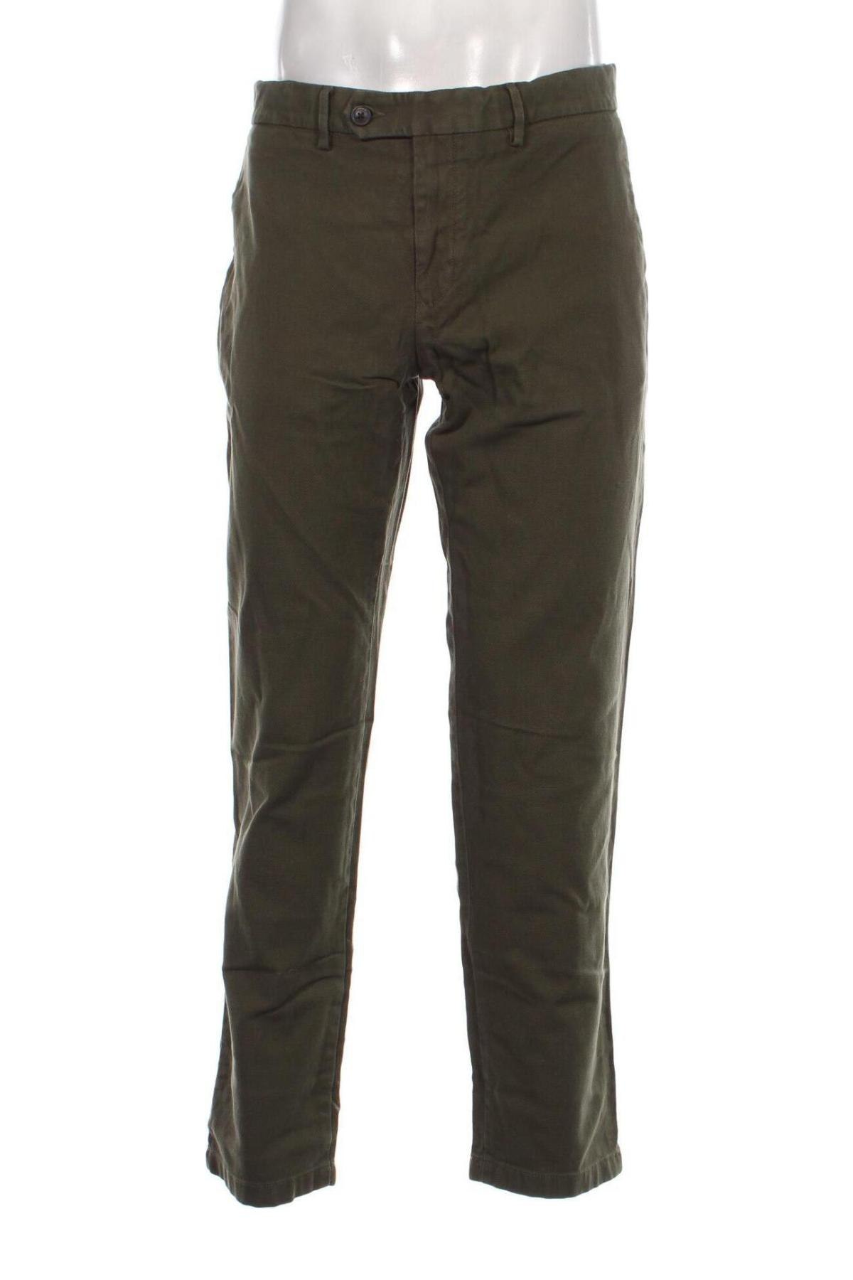 Мъжки панталон Tommy Hilfiger, Размер L, Цвят Зелен, Цена 191,00 лв.