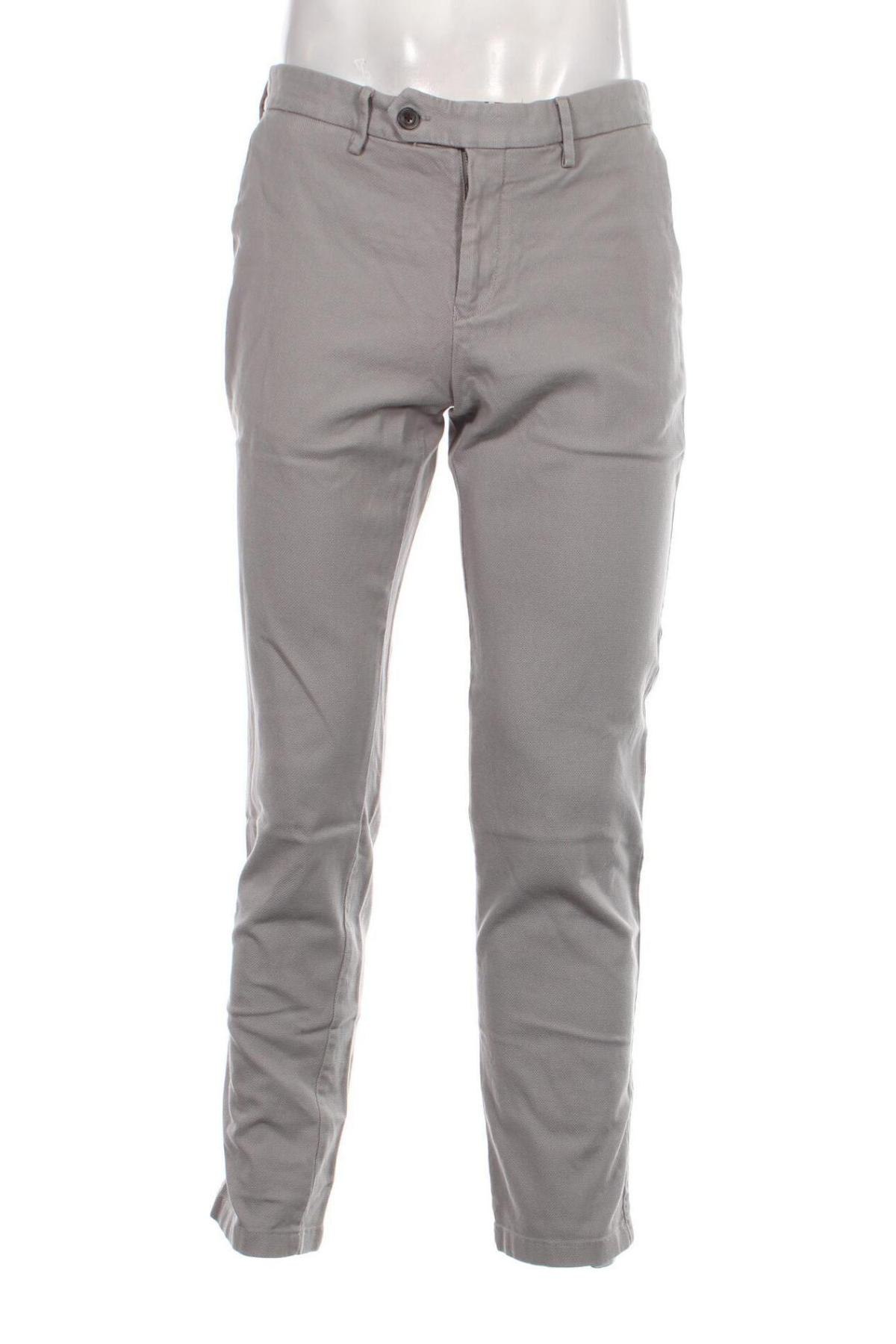 Pantaloni de bărbați Tommy Hilfiger, Mărime M, Culoare Gri, Preț 628,29 Lei