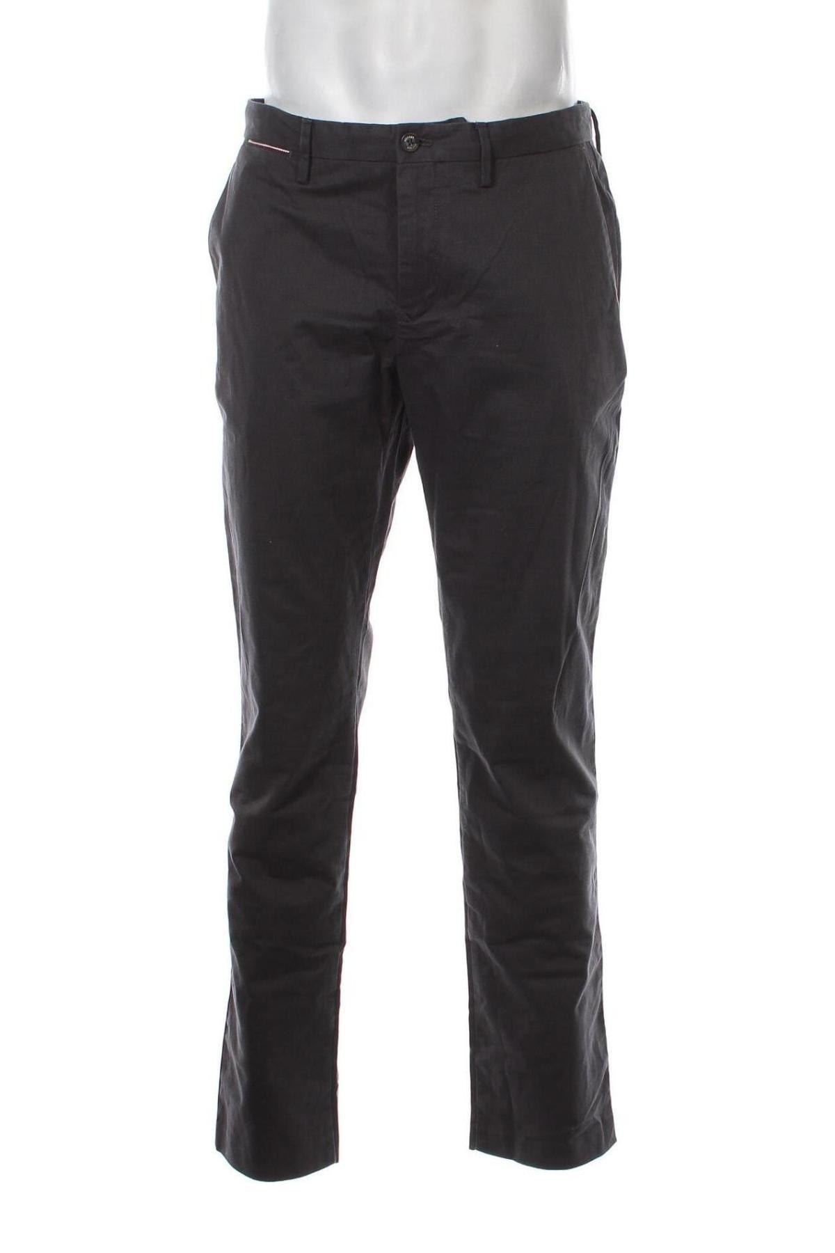 Pantaloni de bărbați Tommy Hilfiger, Mărime L, Culoare Gri, Preț 157,07 Lei