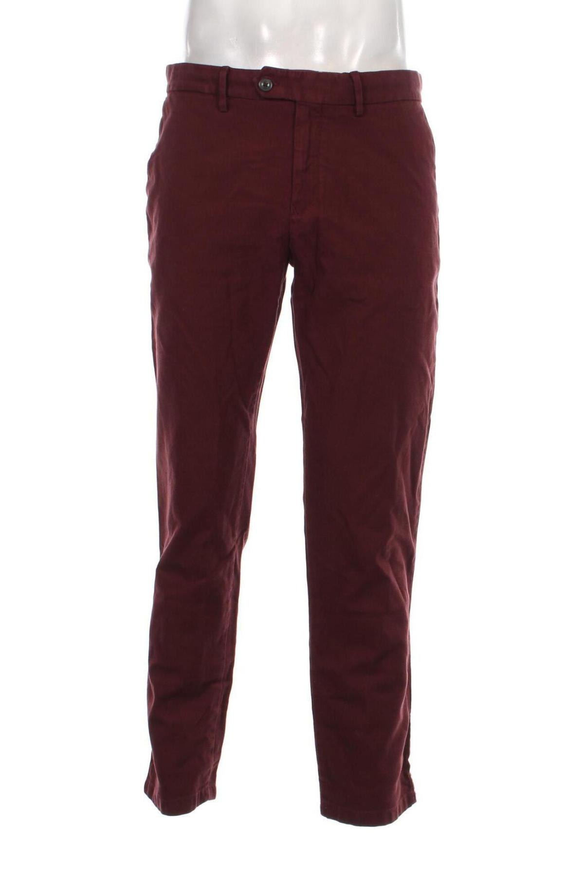Мъжки панталон Tommy Hilfiger, Размер L, Цвят Червен, Цена 191,00 лв.