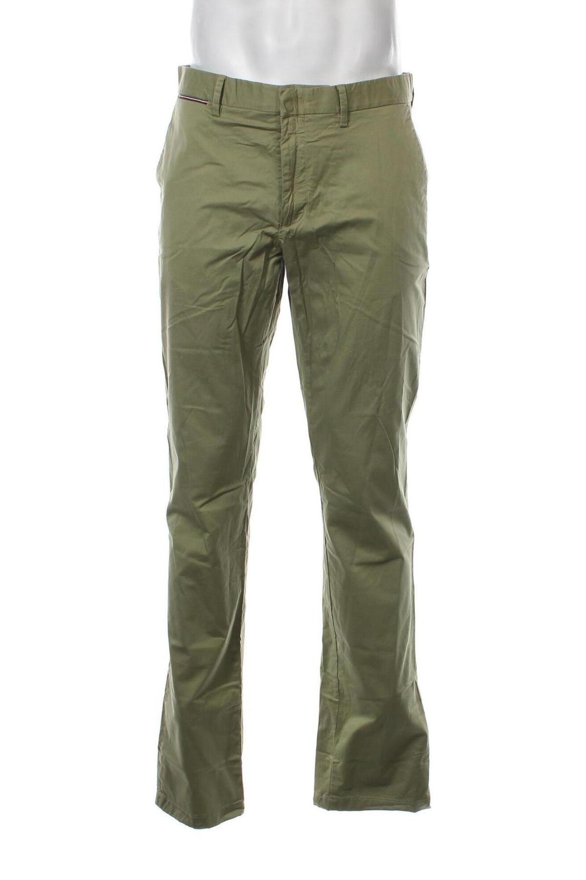 Pánské kalhoty  Tommy Hilfiger, Velikost L, Barva Zelená, Cena  639,00 Kč