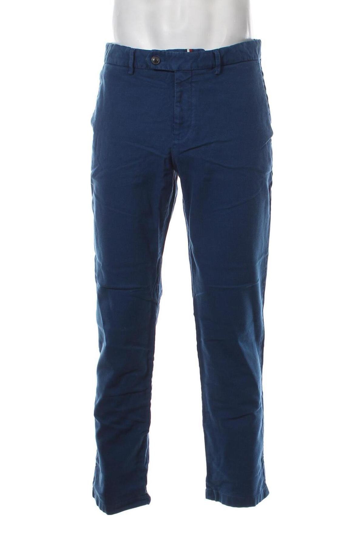 Pantaloni de bărbați Tommy Hilfiger, Mărime L, Culoare Albastru, Preț 157,07 Lei