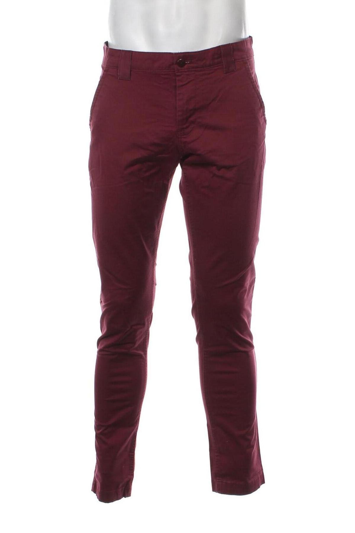 Ανδρικό παντελόνι Tommy Jeans, Μέγεθος M, Χρώμα Κόκκινο, Τιμή 118,14 €