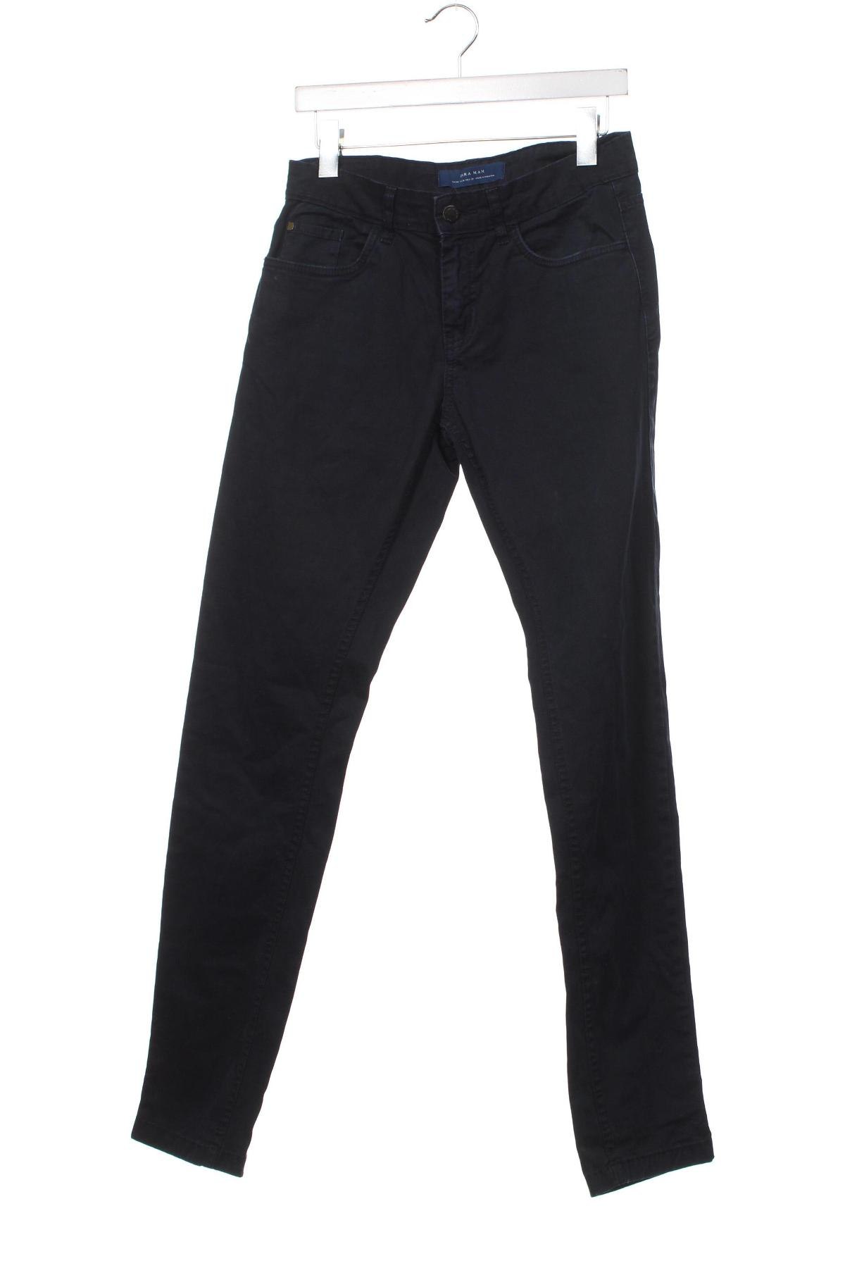 Pánské kalhoty  Zara Man, Velikost S, Barva Modrá, Cena  190,00 Kč