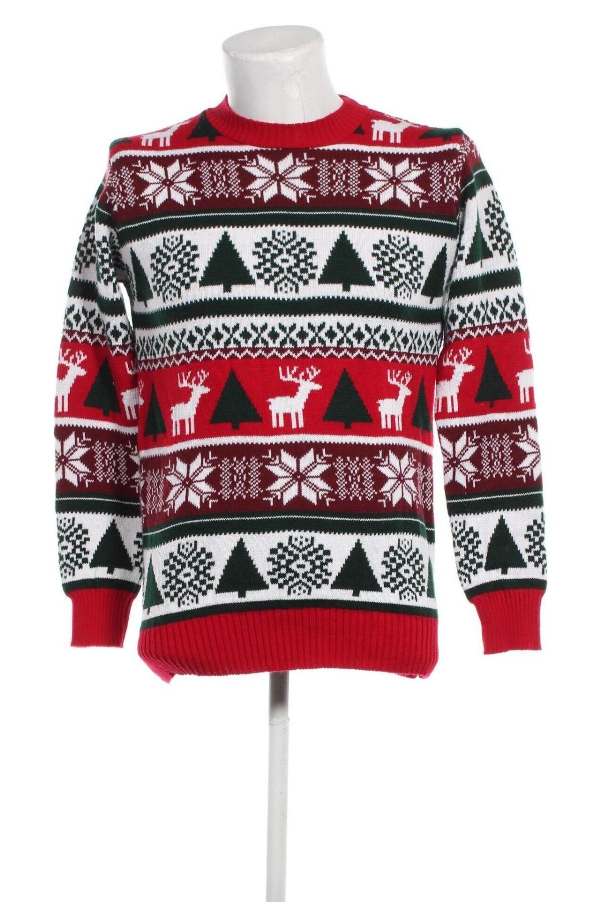 Ανδρικό πουλόβερ, Μέγεθος M, Χρώμα Πολύχρωμο, Τιμή 6,28 €