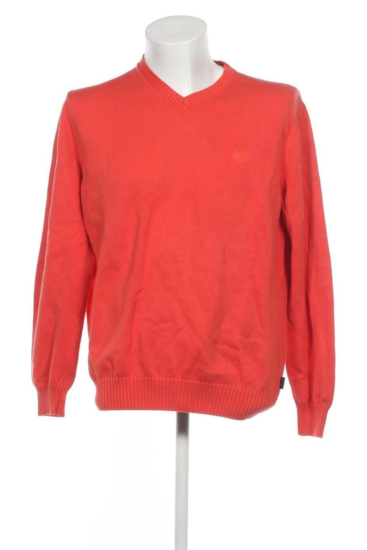 Herrenpullover BOSS, Größe L, Farbe Orange, Preis 68,20 €