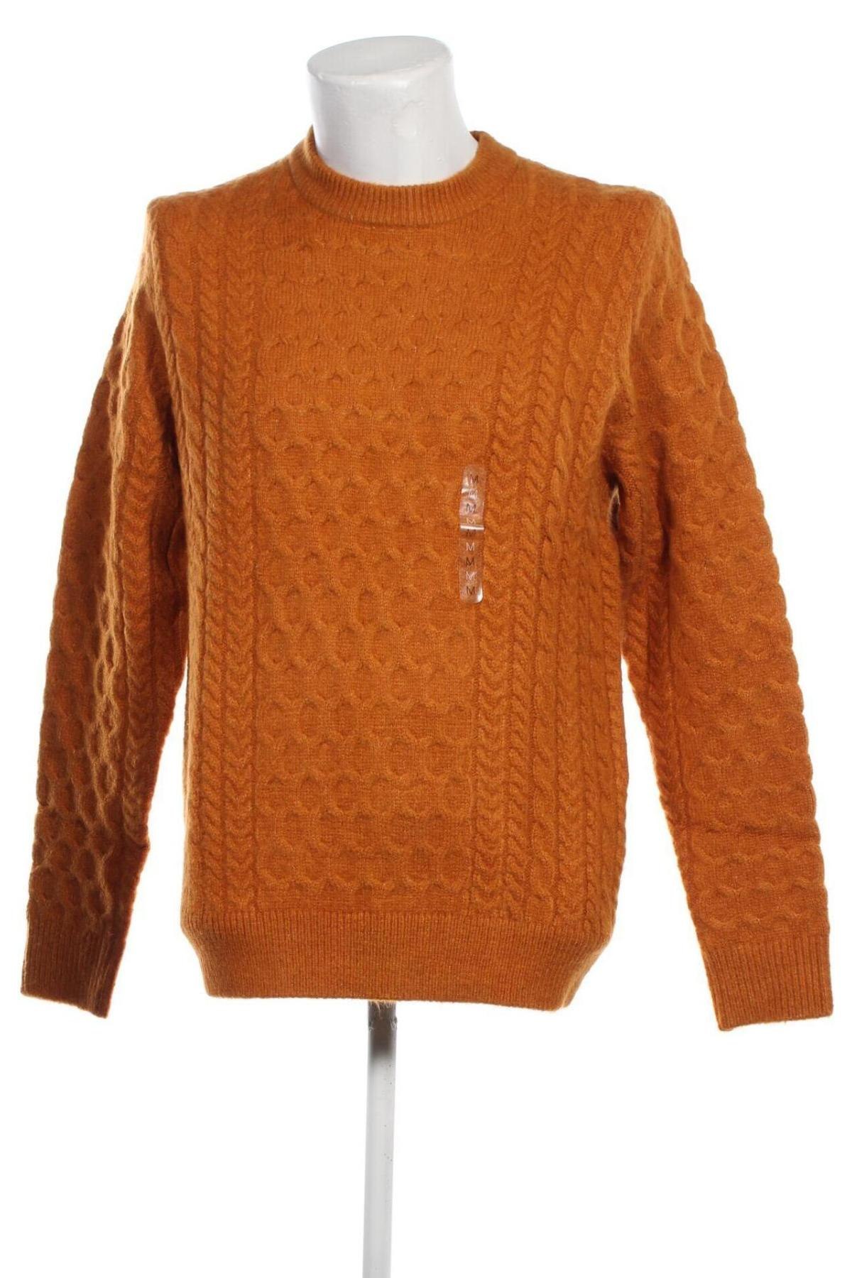Мъжки пуловер Celio, Размер M, Цвят Бежов, Цена 18,86 лв.