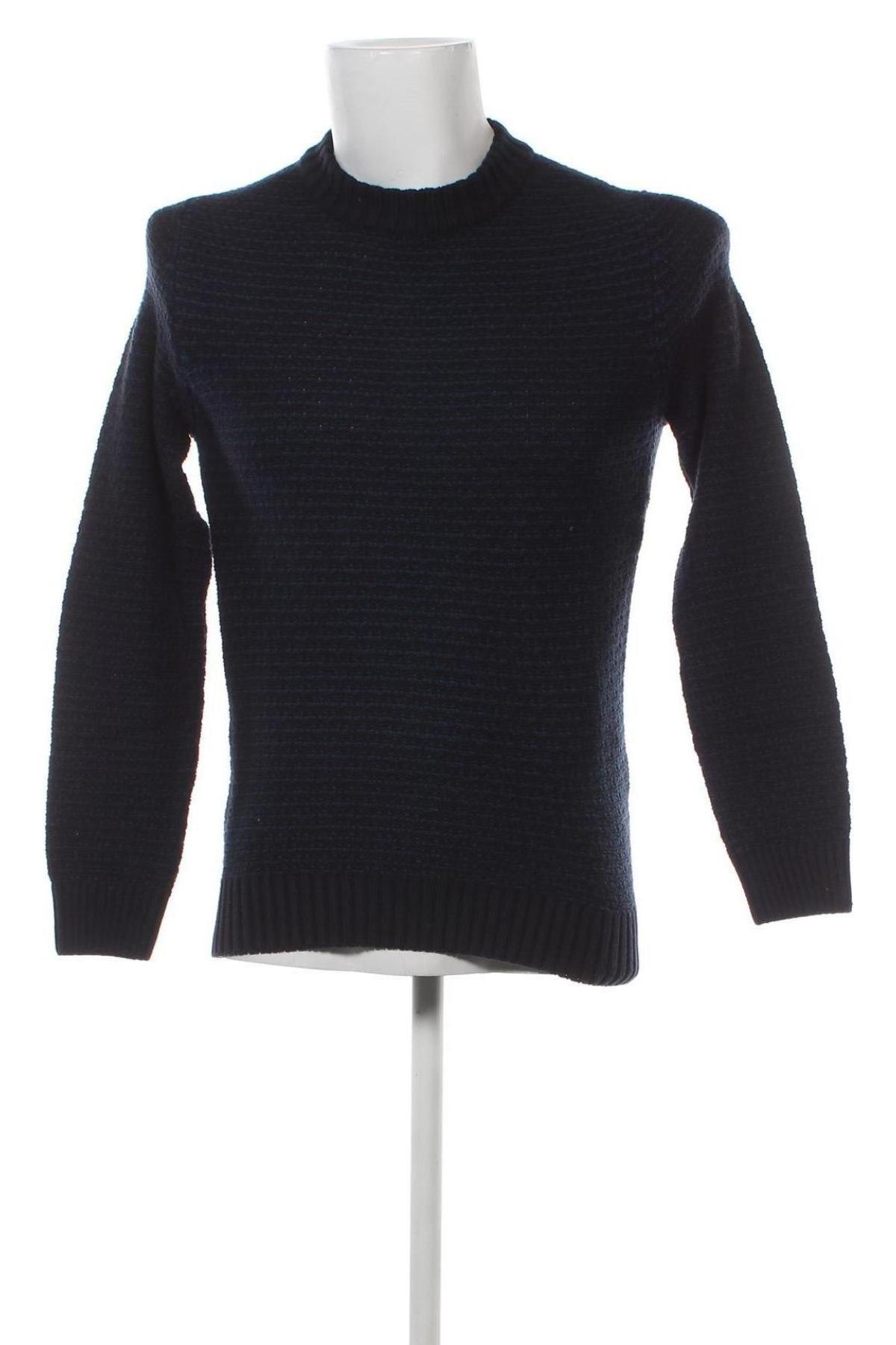 Ανδρικό πουλόβερ Celio, Μέγεθος S, Χρώμα Μπλέ, Τιμή 10,43 €
