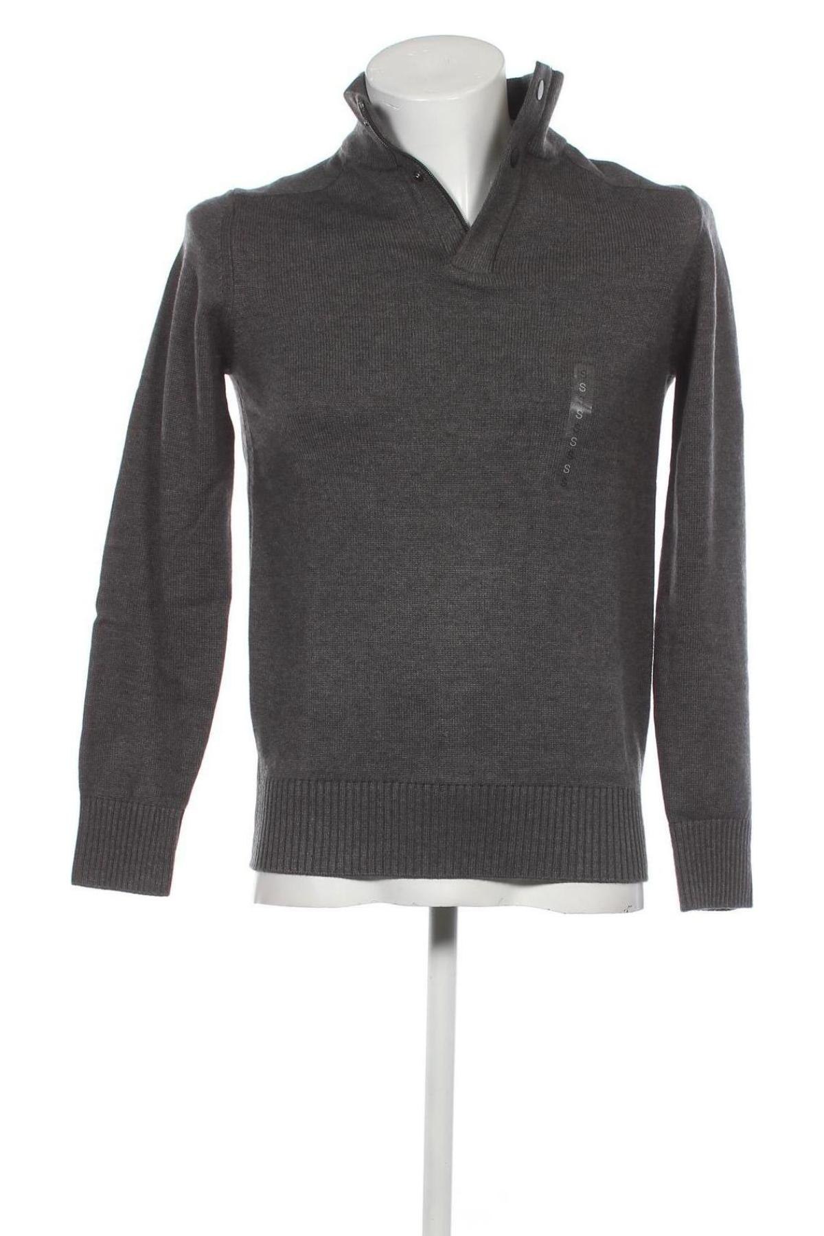 Herrenpullover Celio, Größe S, Farbe Grau, Preis 10,49 €