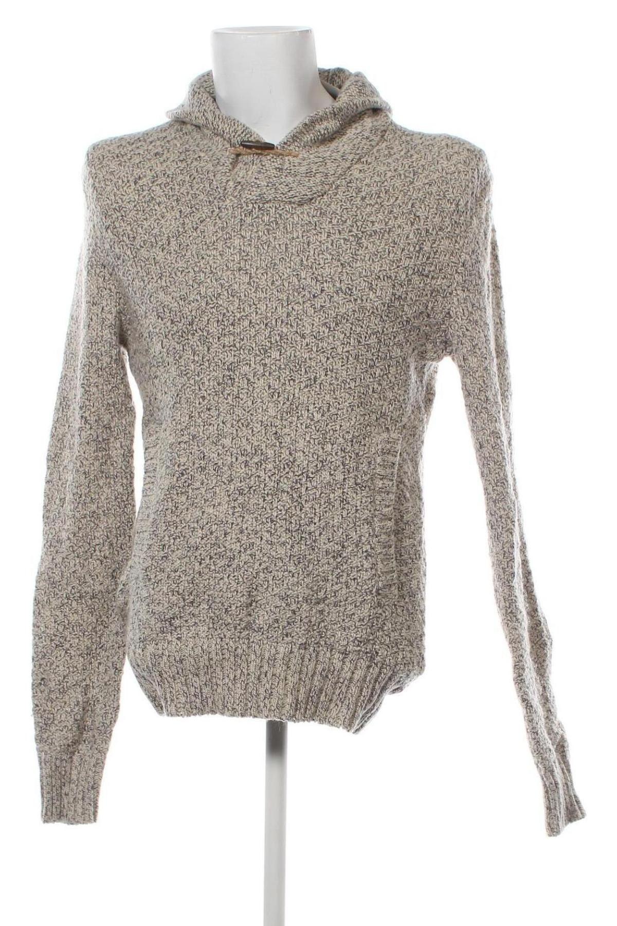 Мъжки пуловер H&M L.O.G.G., Размер M, Цвят Бежов, Цена 13,92 лв.