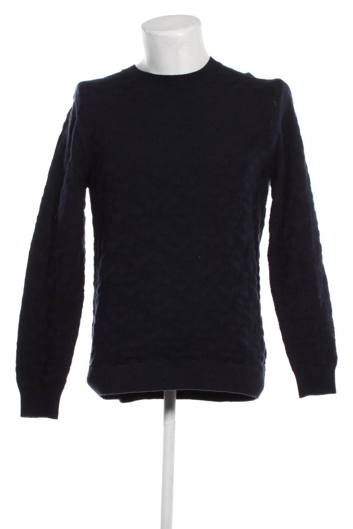 Мъжки пуловер Sondag & Sons, Размер M, Цвят Син, Цена 17,94 лв.