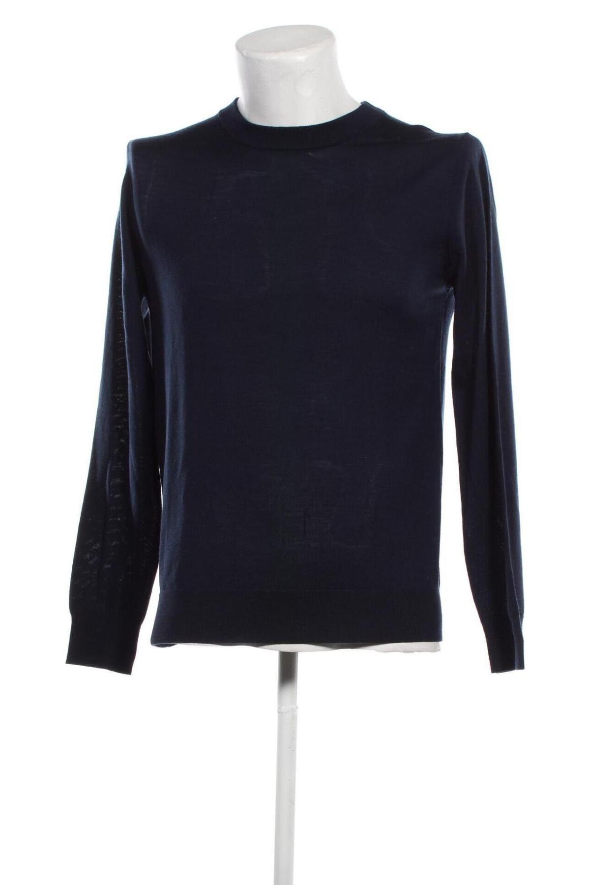 Мъжки пуловер Sondag & Sons, Размер S, Цвят Син, Цена 46,00 лв.