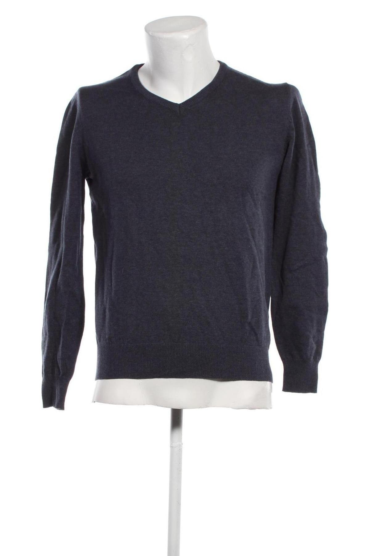 Ανδρικό πουλόβερ Terranova, Μέγεθος M, Χρώμα Μπλέ, Τιμή 8,07 €