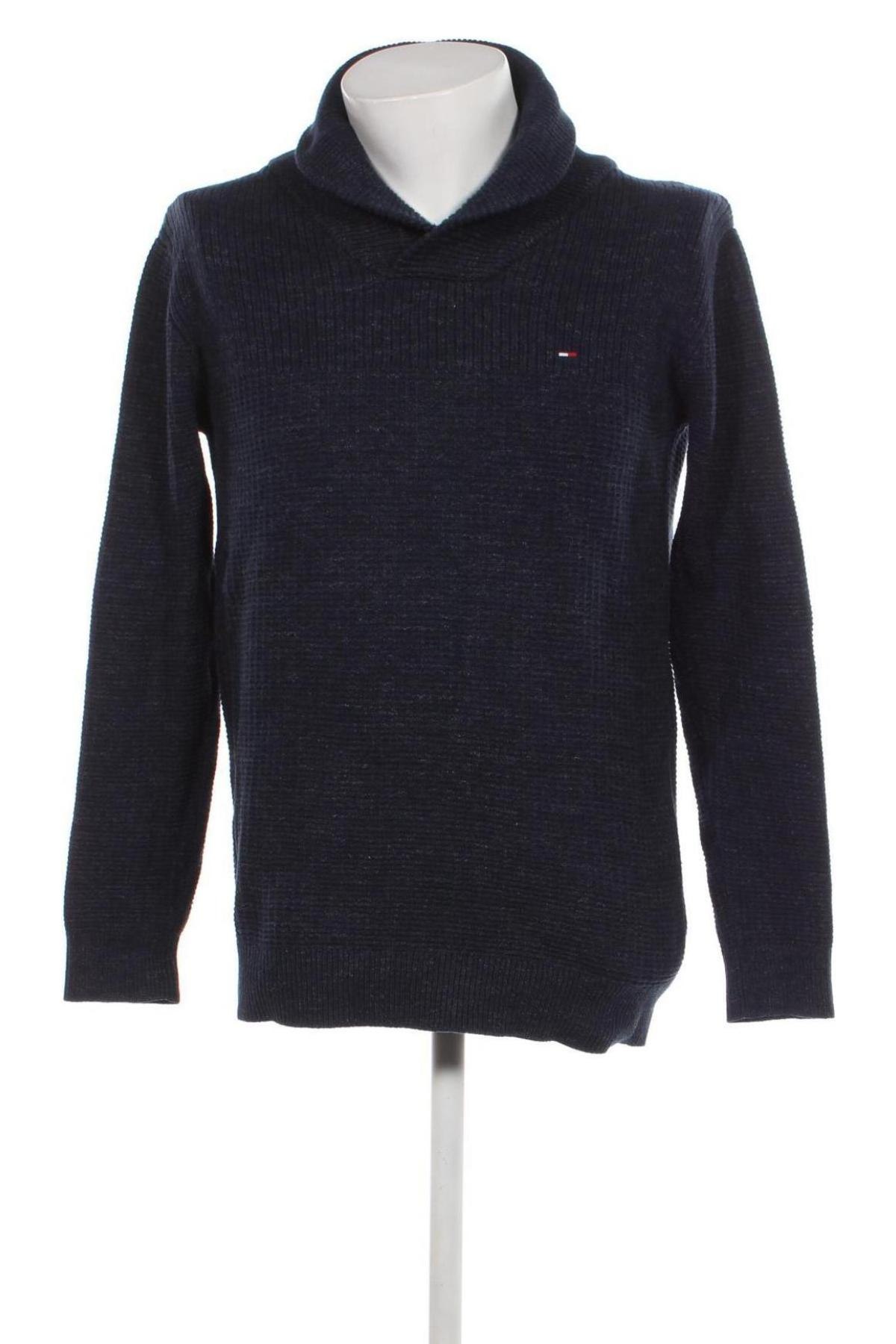 Ανδρικό πουλόβερ Tommy Hilfiger, Μέγεθος M, Χρώμα Μπλέ, Τιμή 35,44 €