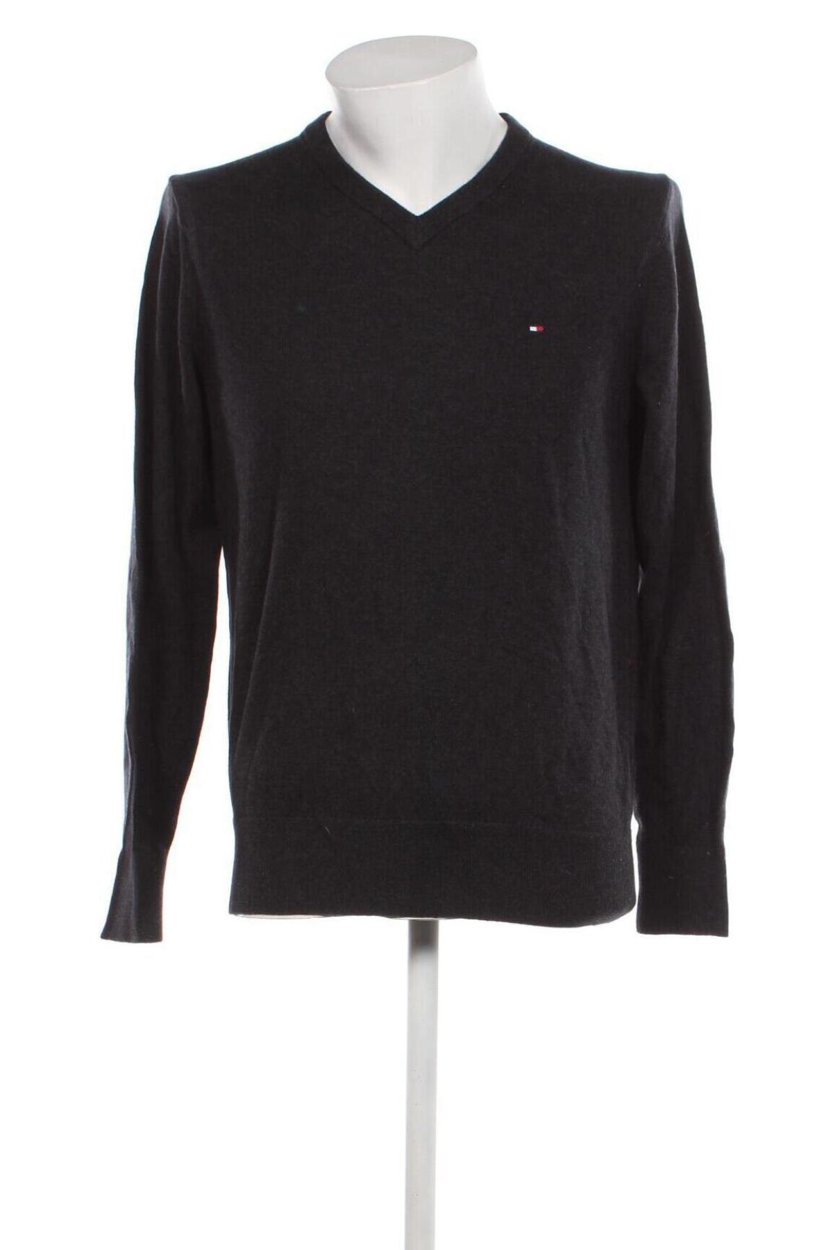 Ανδρικό πουλόβερ Tommy Hilfiger, Μέγεθος S, Χρώμα Γκρί, Τιμή 23,63 €