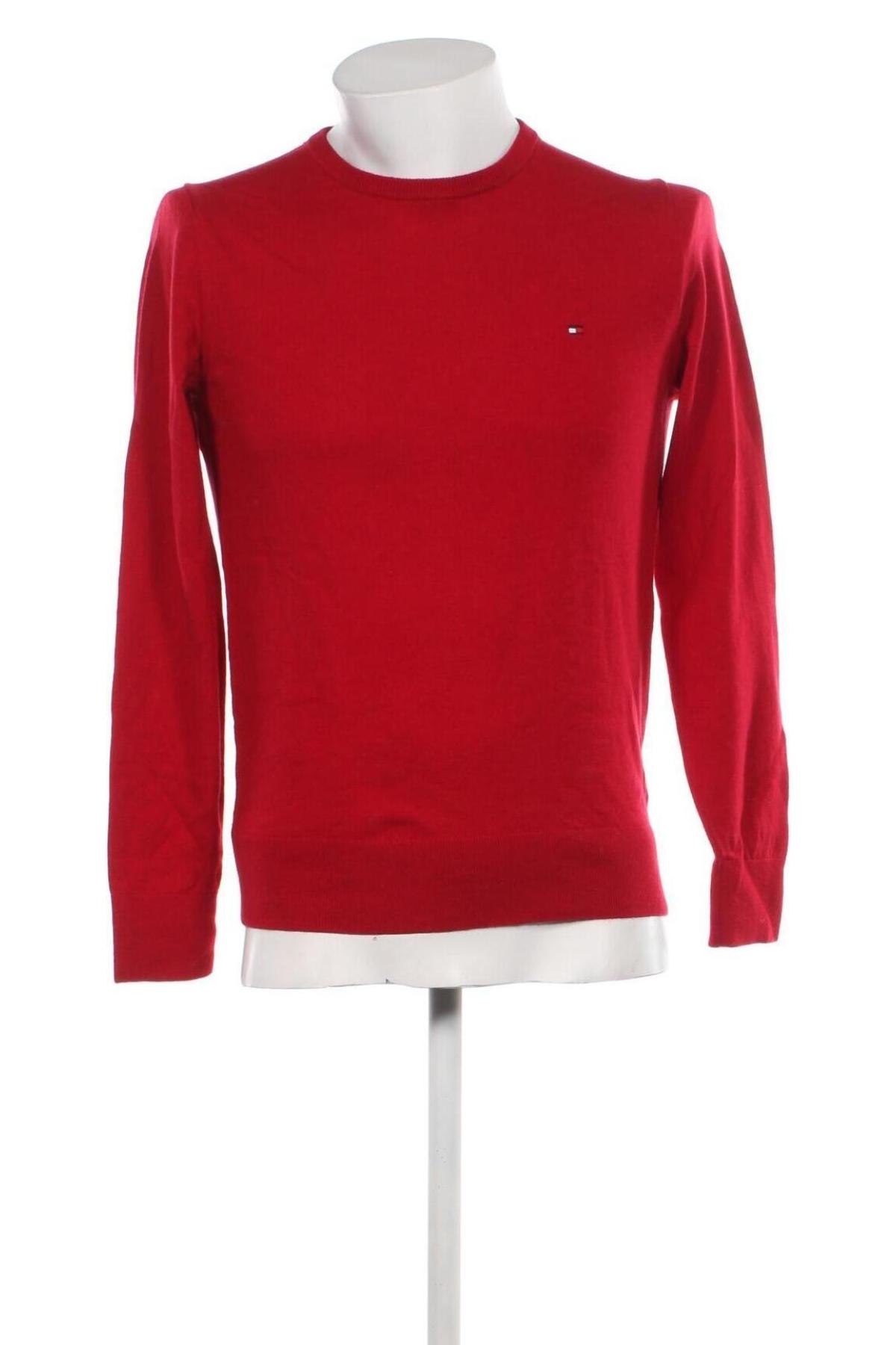 Ανδρικό πουλόβερ Tommy Hilfiger, Μέγεθος M, Χρώμα Κόκκινο, Τιμή 29,54 €