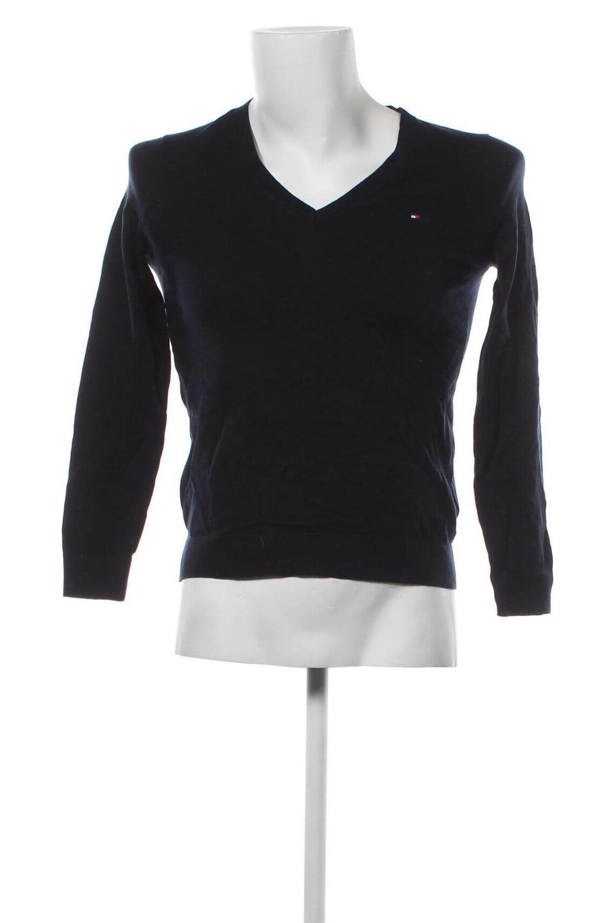 Ανδρικό πουλόβερ Tommy Hilfiger, Μέγεθος XS, Χρώμα Μπλέ, Τιμή 35,44 €