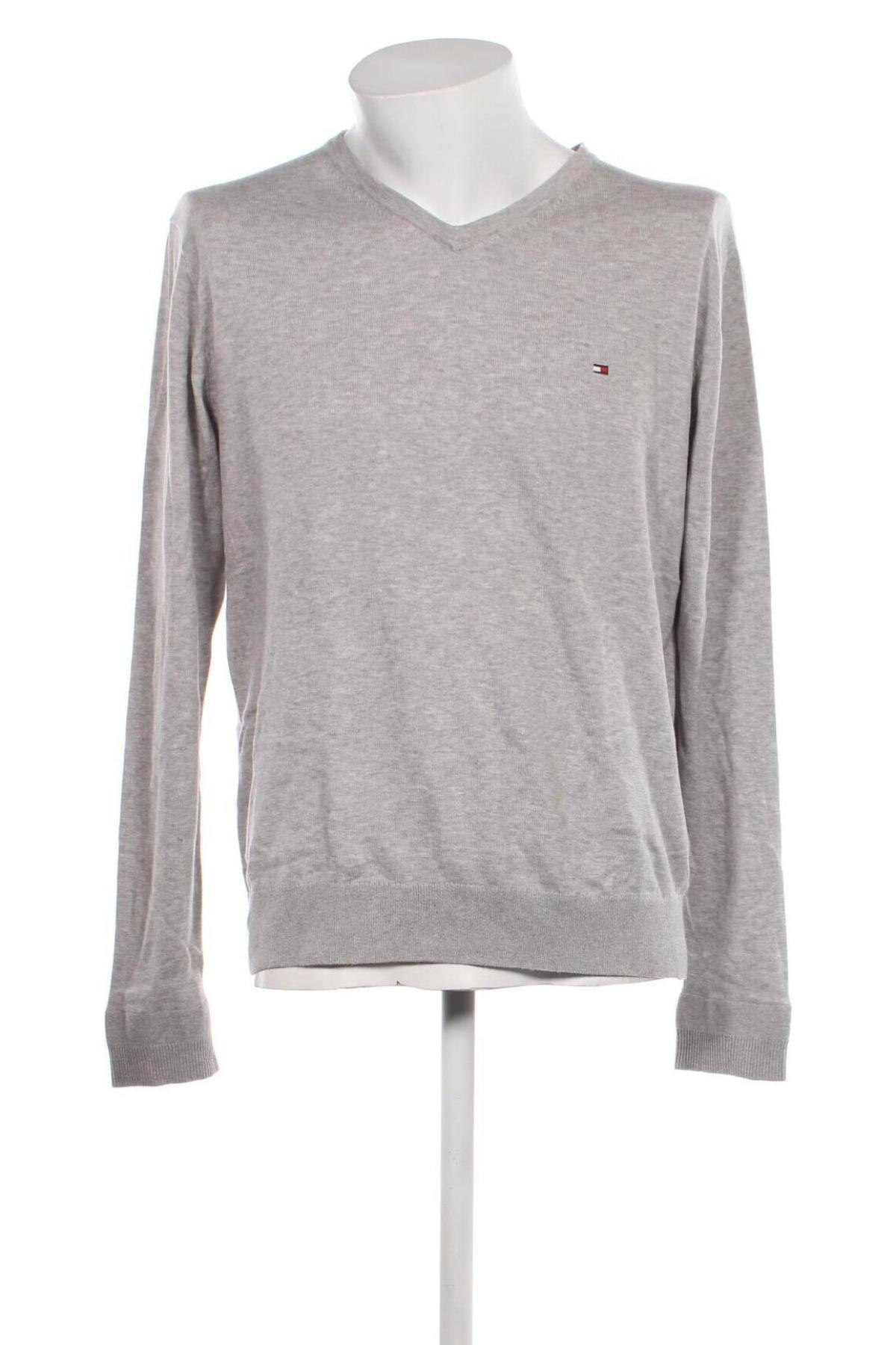 Мъжки пуловер Tommy Hilfiger, Размер XXL, Цвят Сив, Цена 51,57 лв.