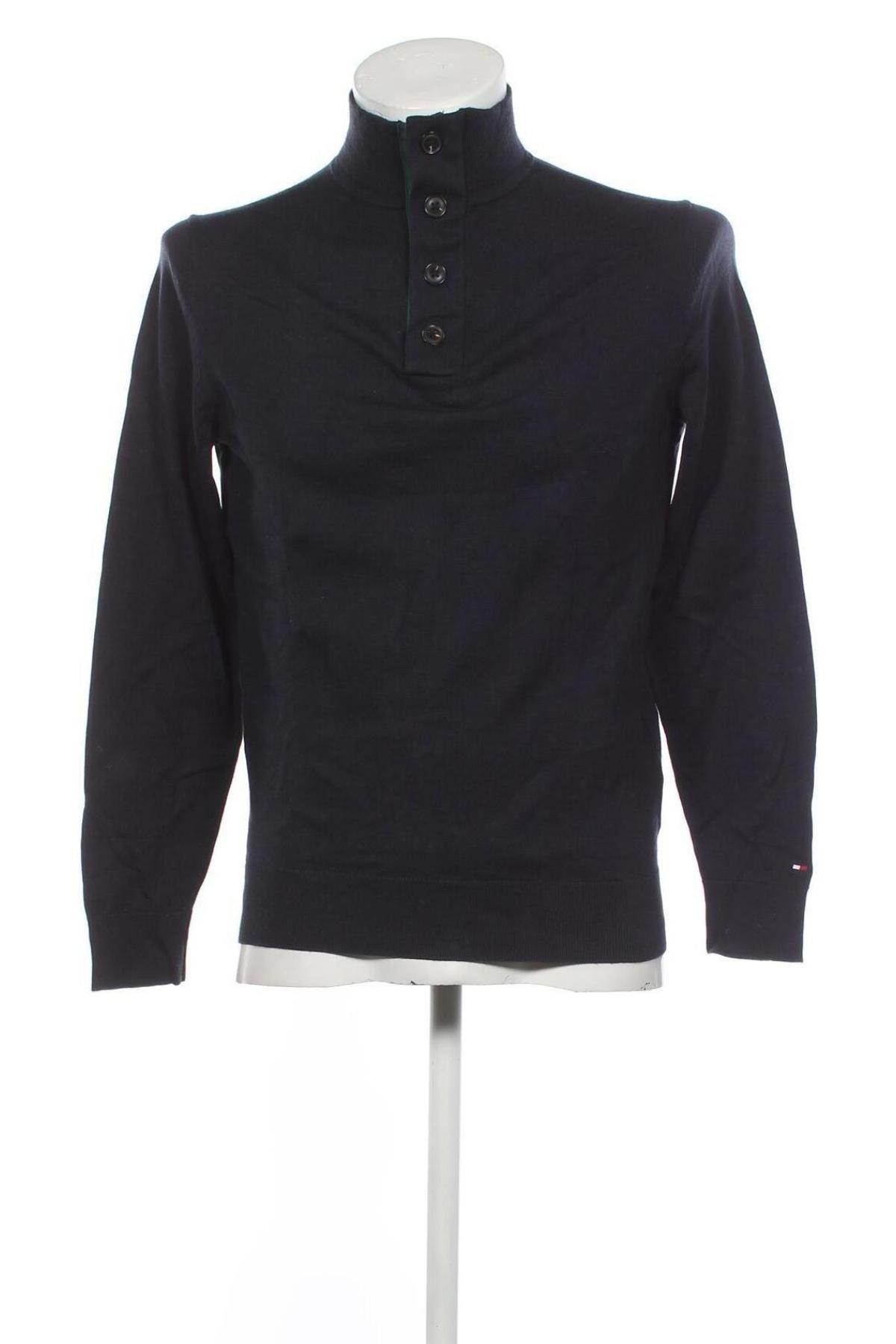 Ανδρικό πουλόβερ Tommy Hilfiger, Μέγεθος M, Χρώμα Μπλέ, Τιμή 23,63 €