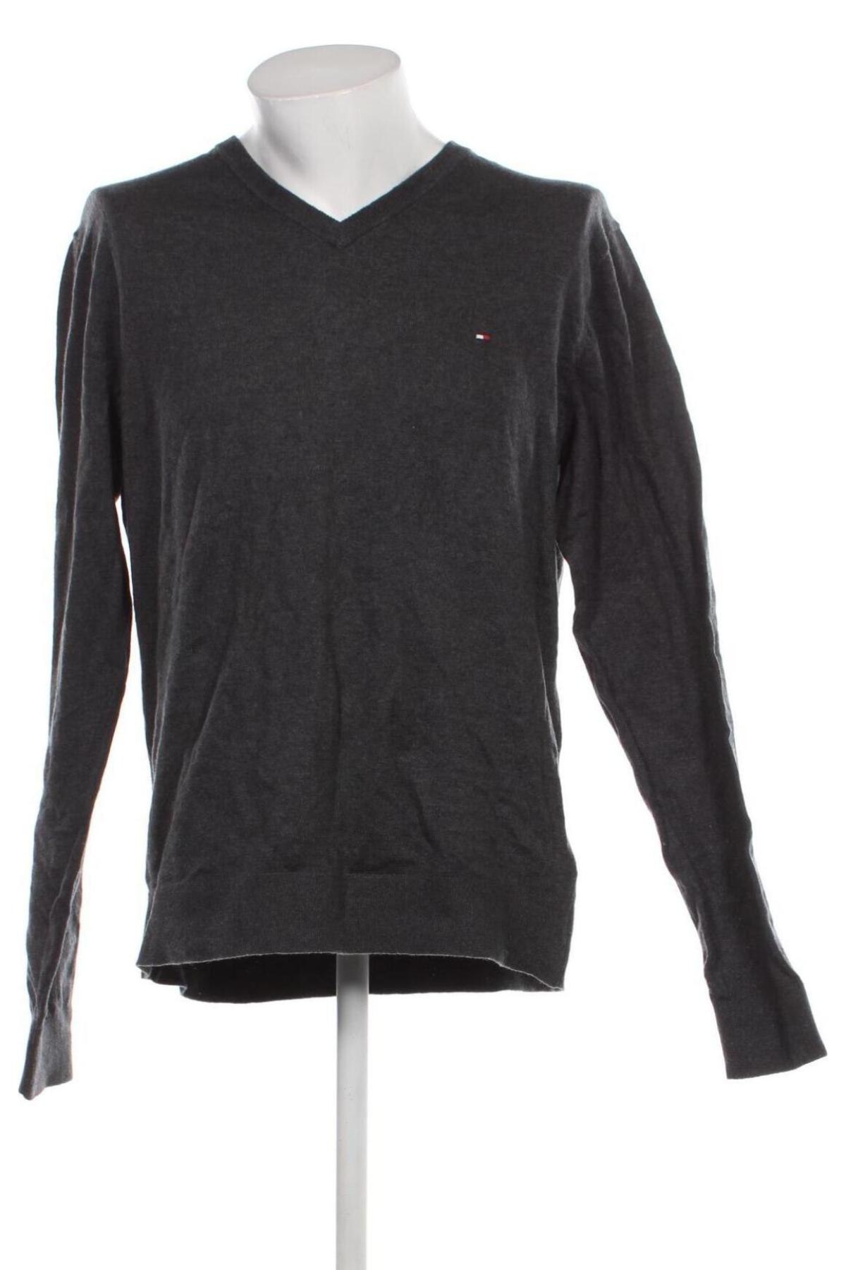 Ανδρικό πουλόβερ Tommy Hilfiger, Μέγεθος XXL, Χρώμα Γκρί, Τιμή 23,63 €