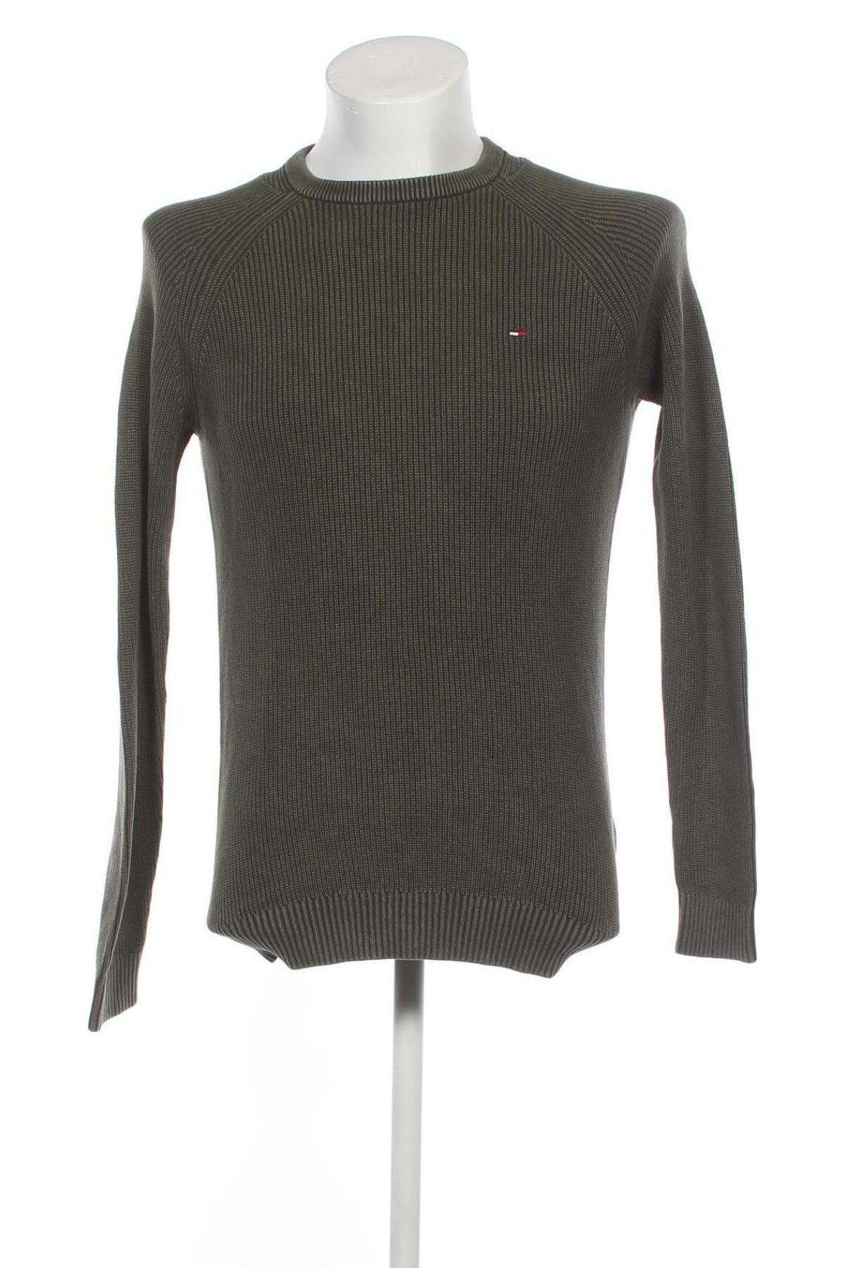 Ανδρικό πουλόβερ Hilfiger Denim, Μέγεθος S, Χρώμα Πράσινο, Τιμή 35,44 €